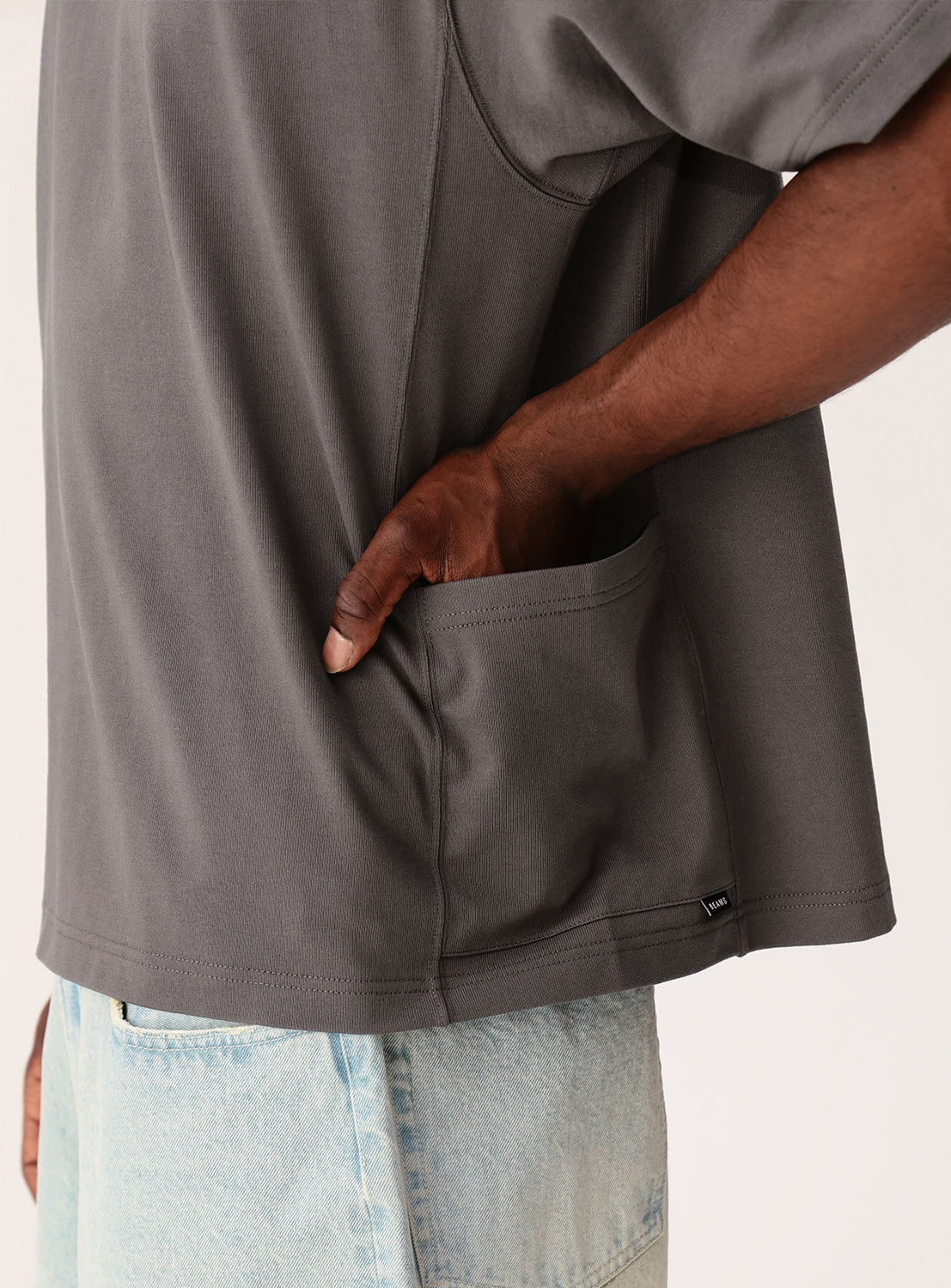 Wide Fit Side Pocket T-Shirt