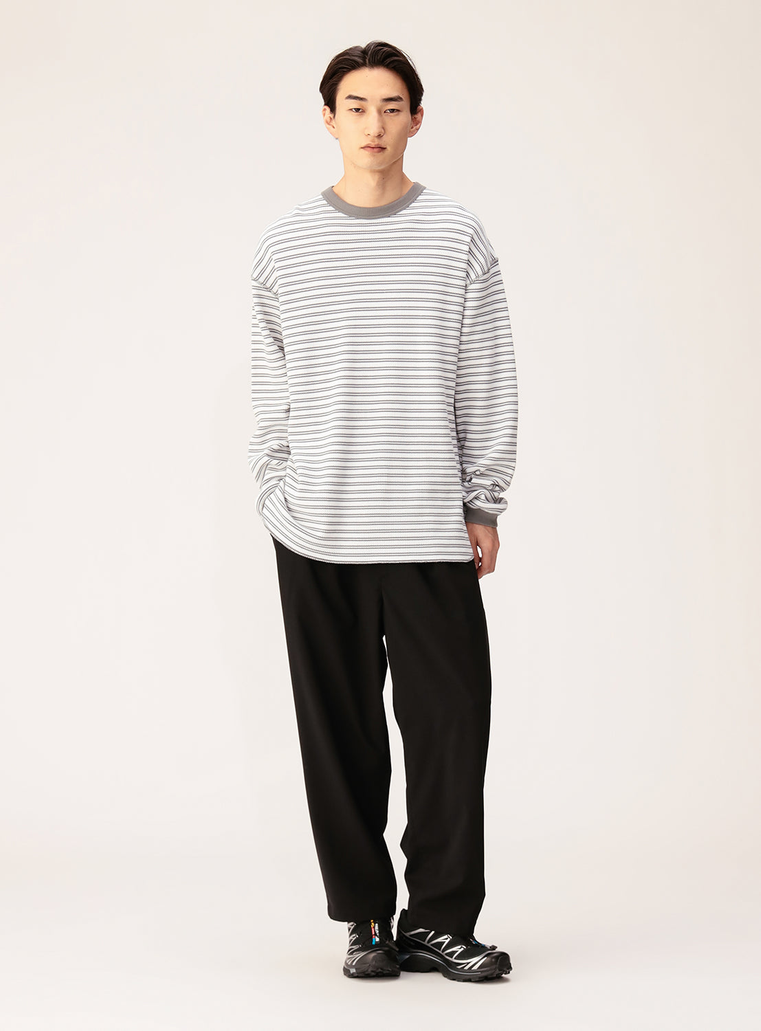 Quick-Dry 2-Pleat Wide Tapered Easy Pants