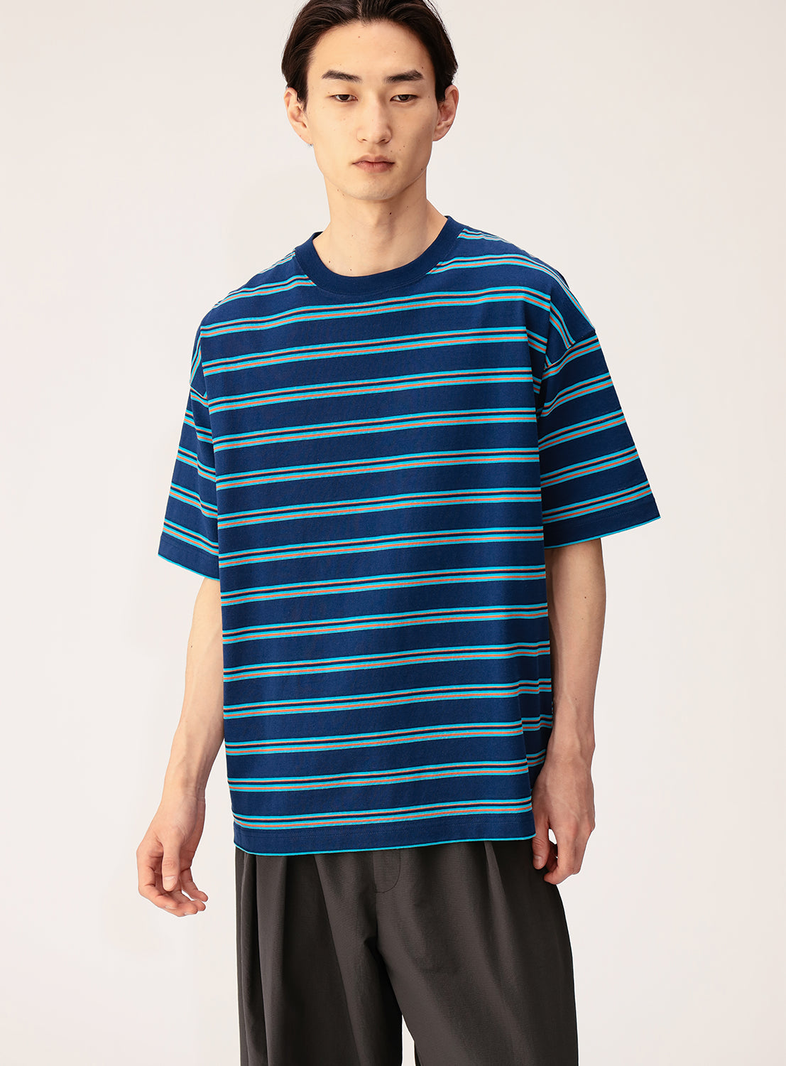 Relaxed Fit Striped T-Shirt