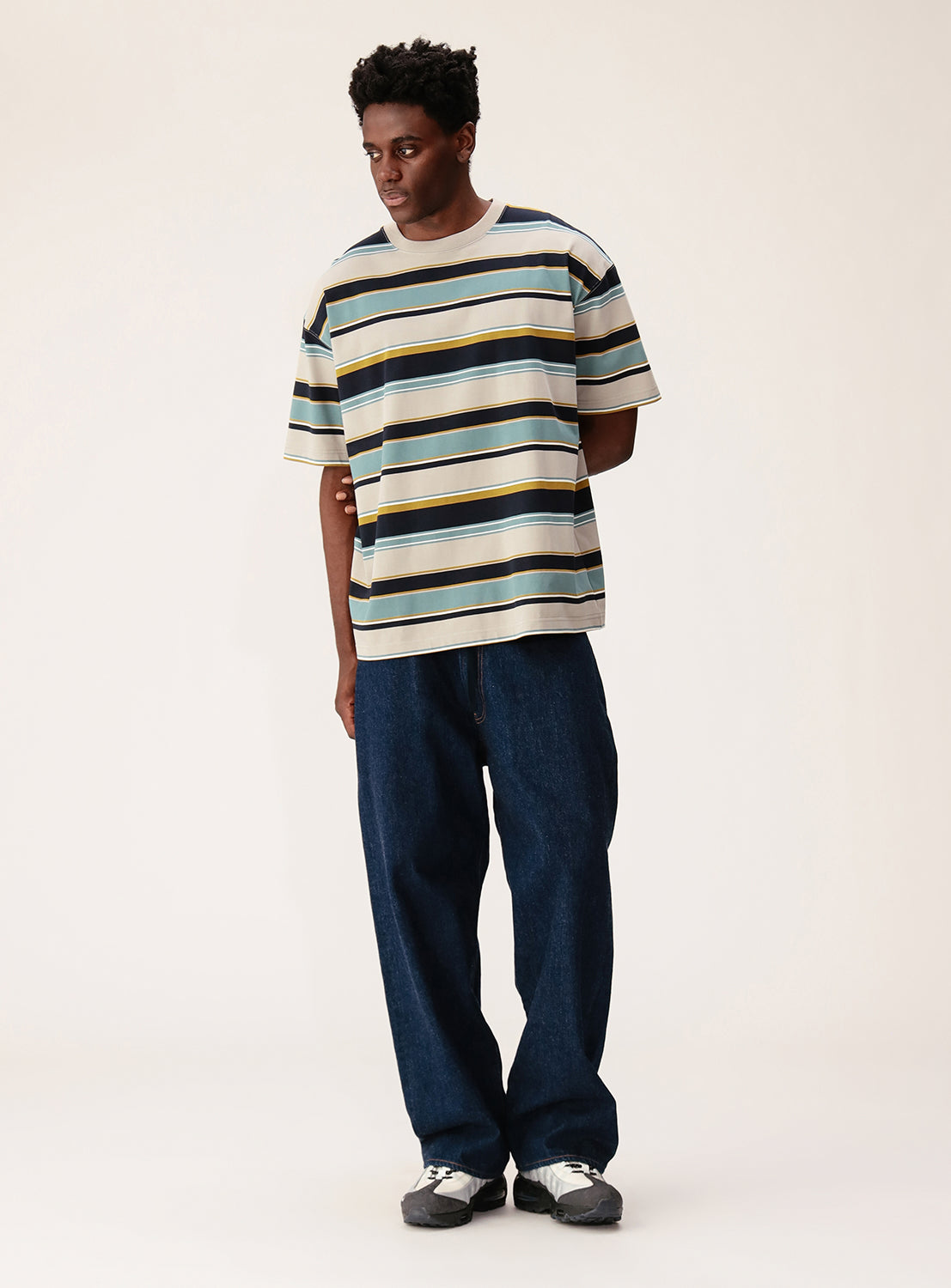 Multi Border T-Shirt