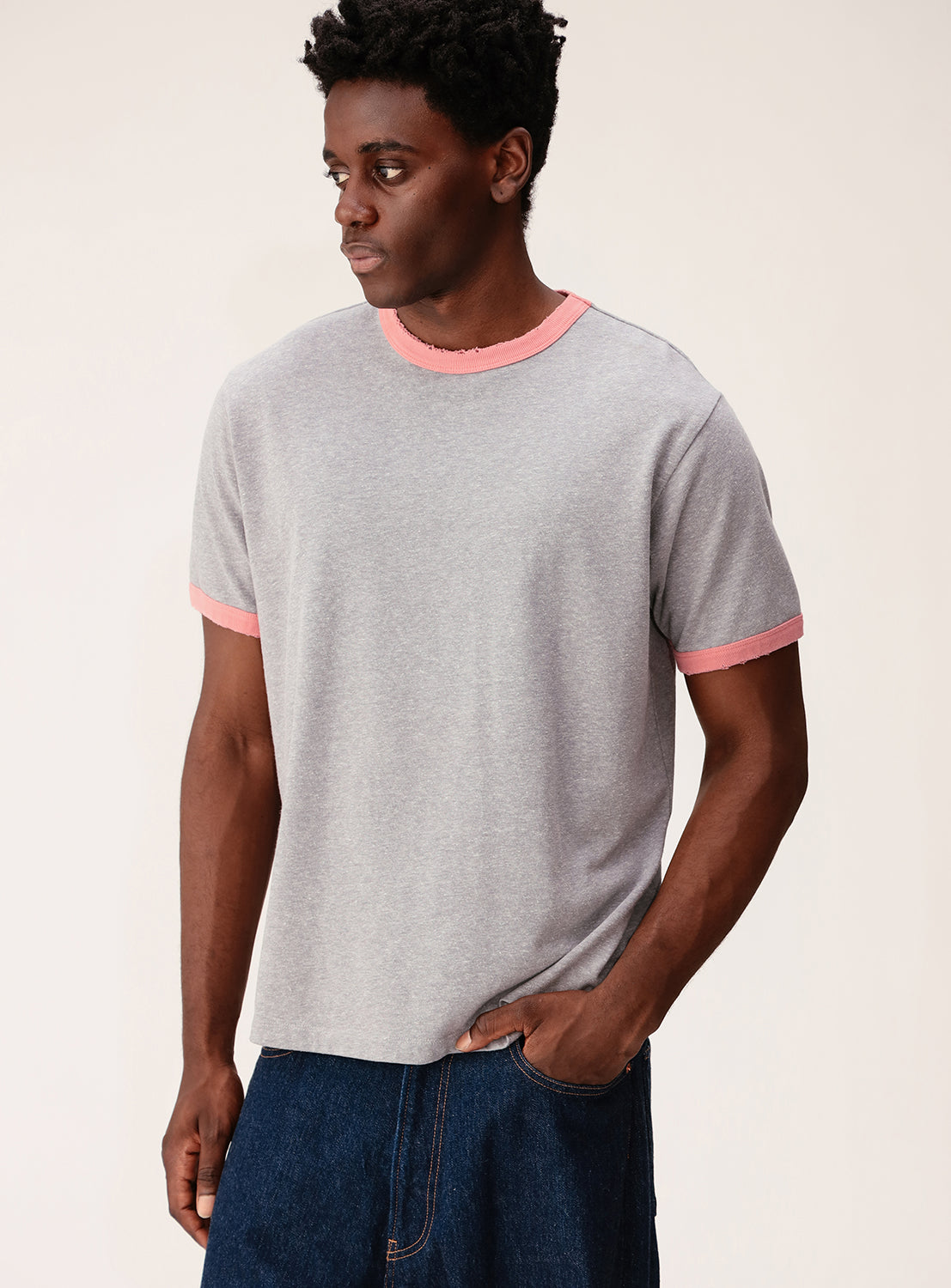 Damage Ringer T-Shirt