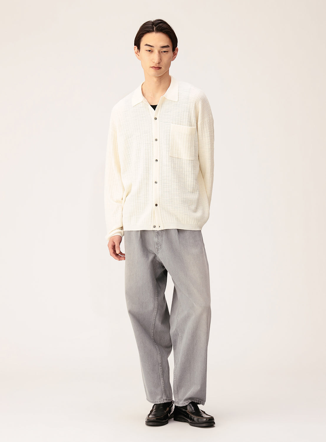 Sheer Knit Shirt