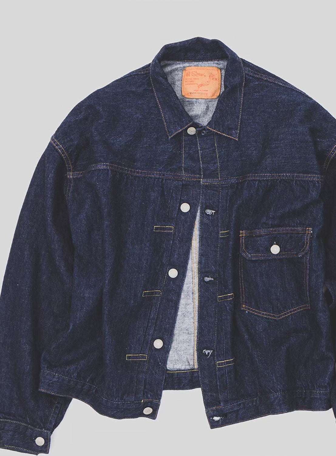 限定】orSlow × BEAMS JAPAN ライトウェイトセルビッジデニム タイプ1 限定】orSlow × BEAMS JAPAN ライトウェイトセルビッジデニム タイプ1