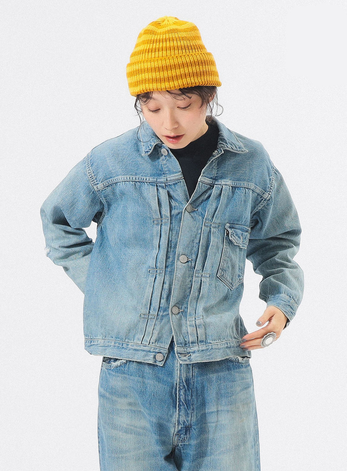 [Exclusive] 50th Used Wash Monroe Jacket