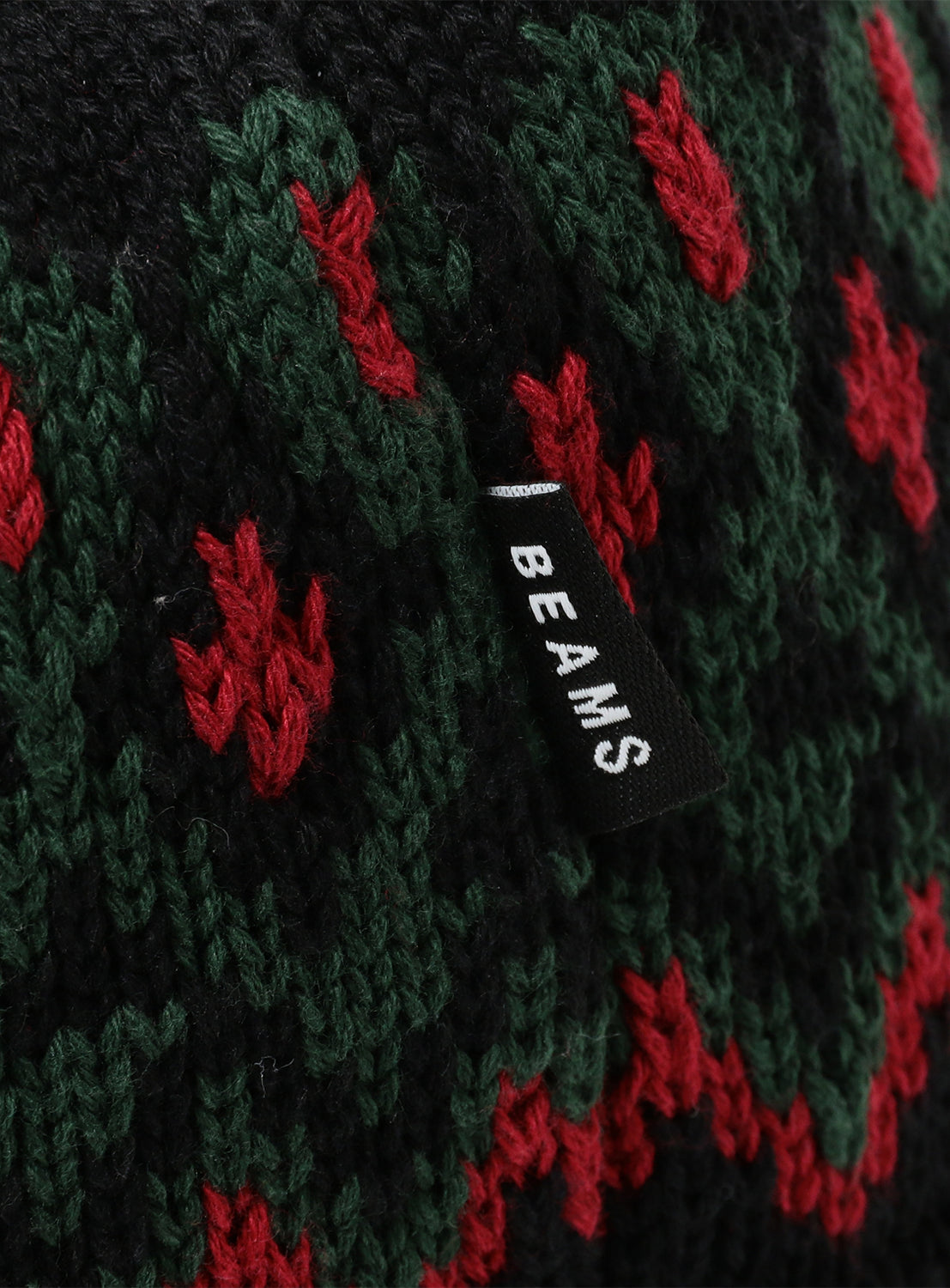 Jacquard Knit Bucket Hat