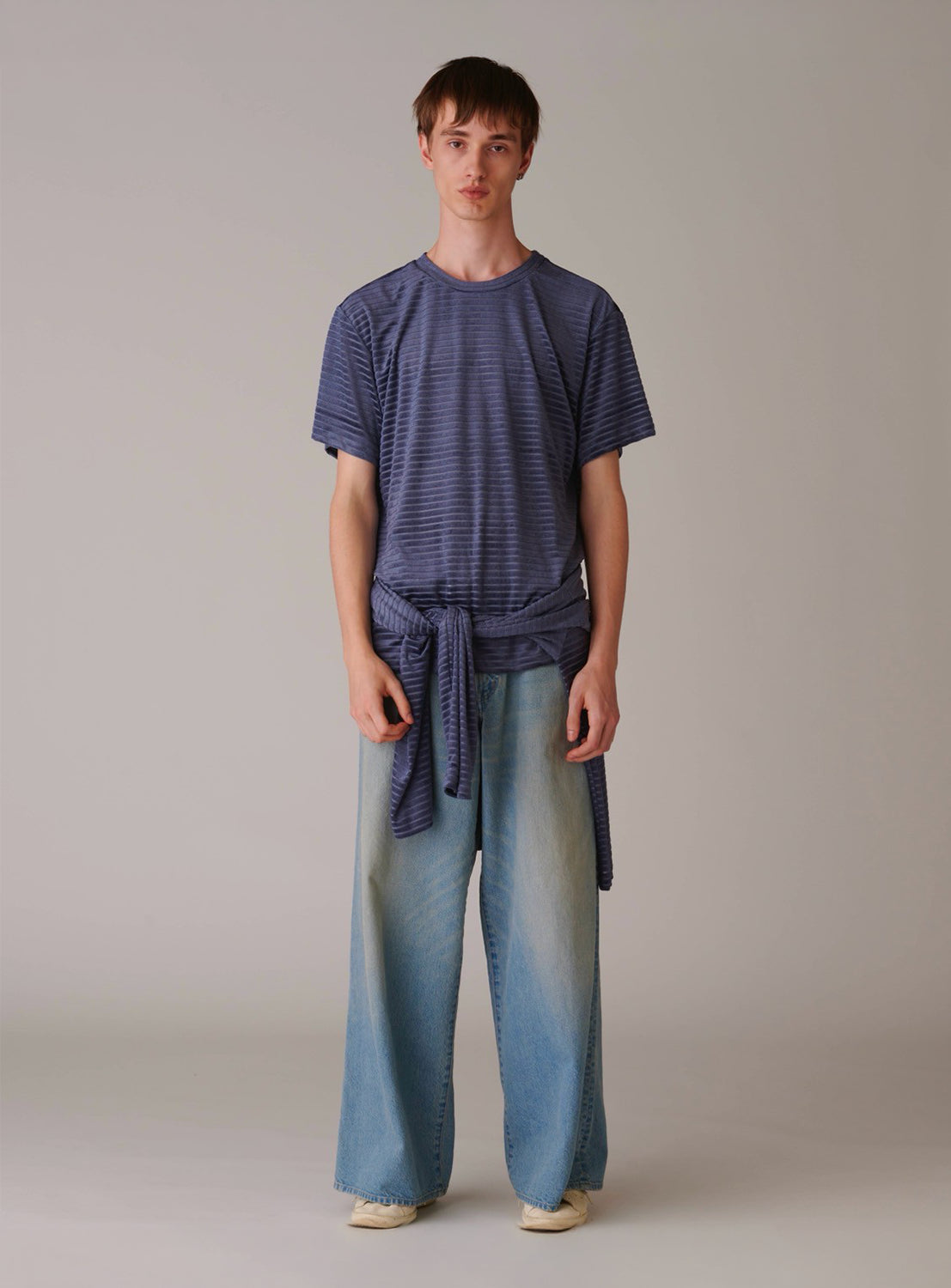 Velour Border T-Shirt