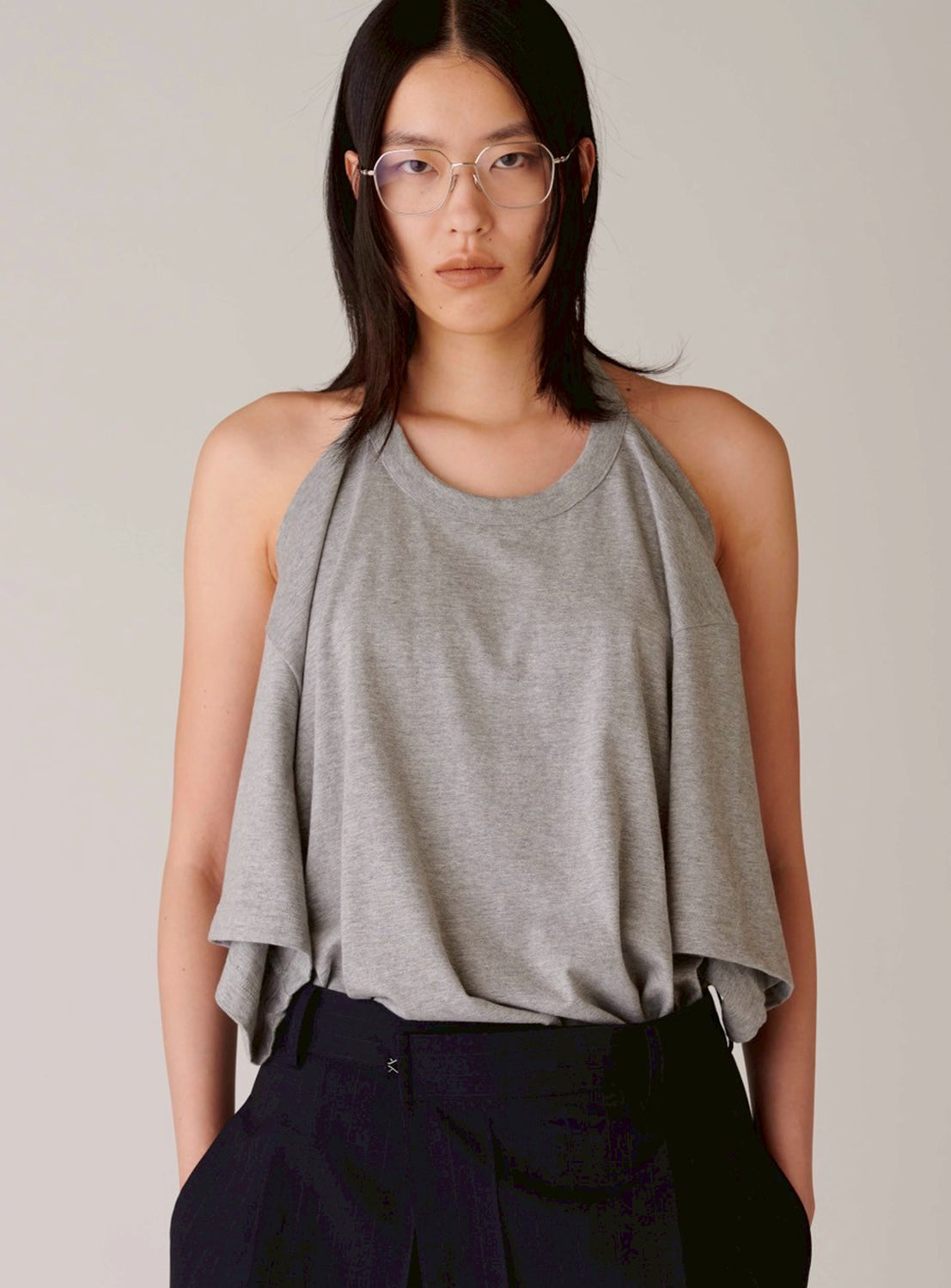 Raffy Gauze 2-Way T-Shirt