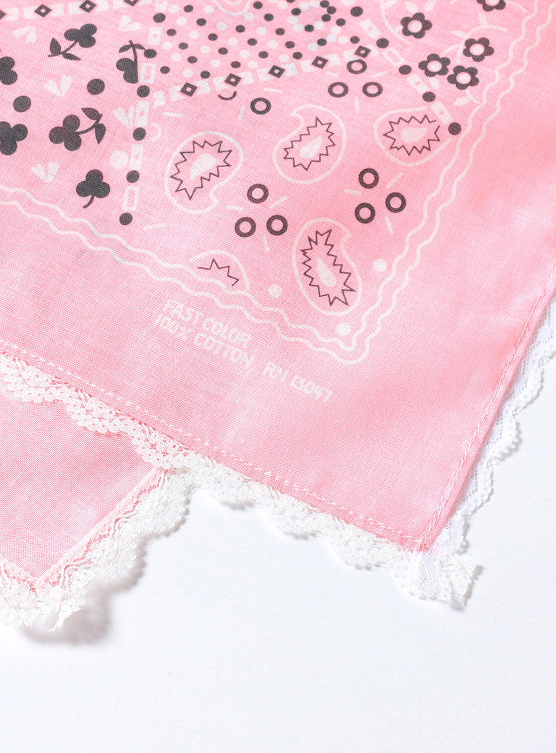 Lace Edges Bandana