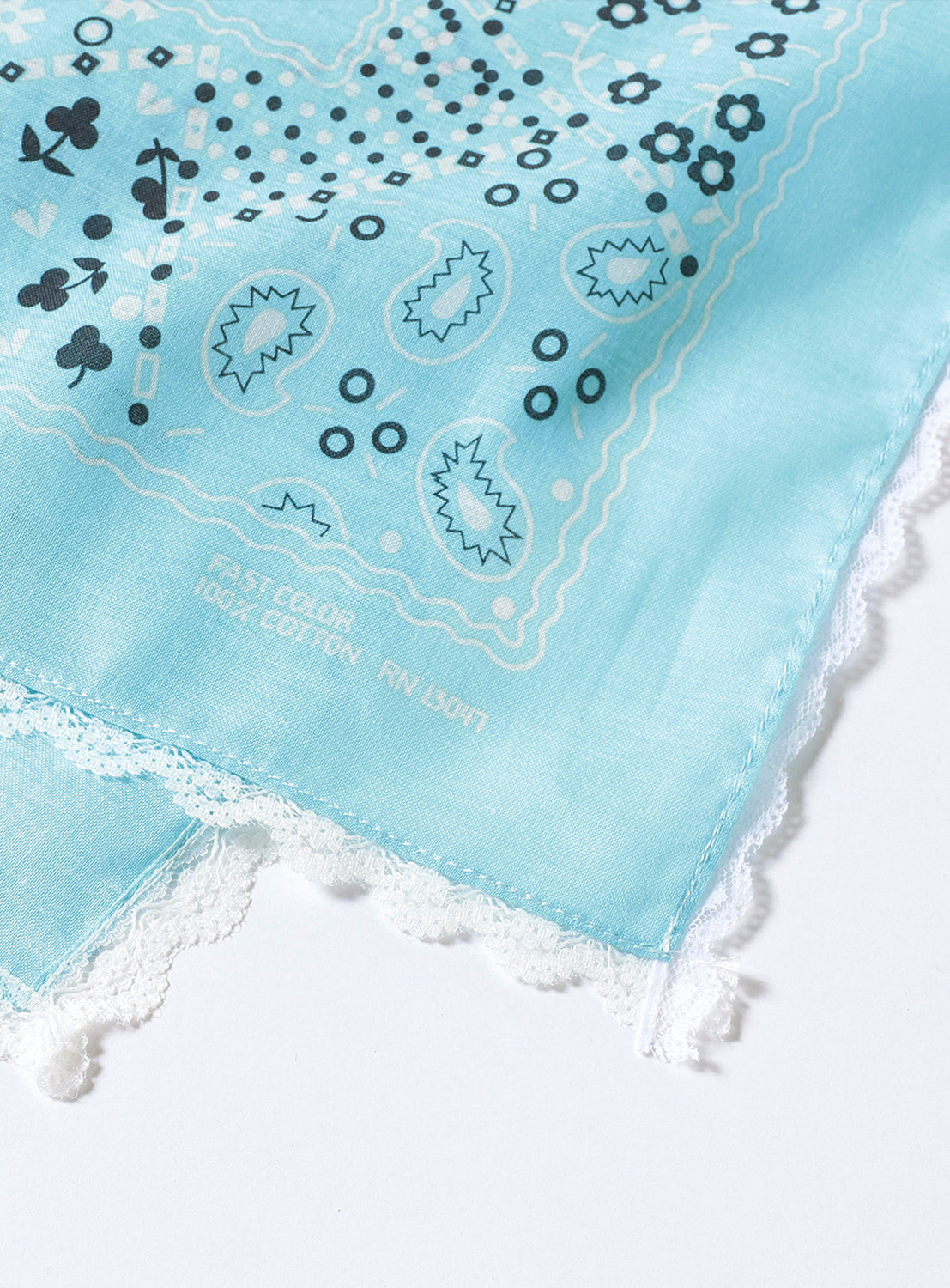Lace Edges Bandana