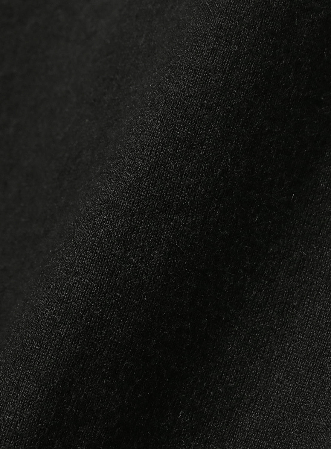 Close-up of black fabric texture.
