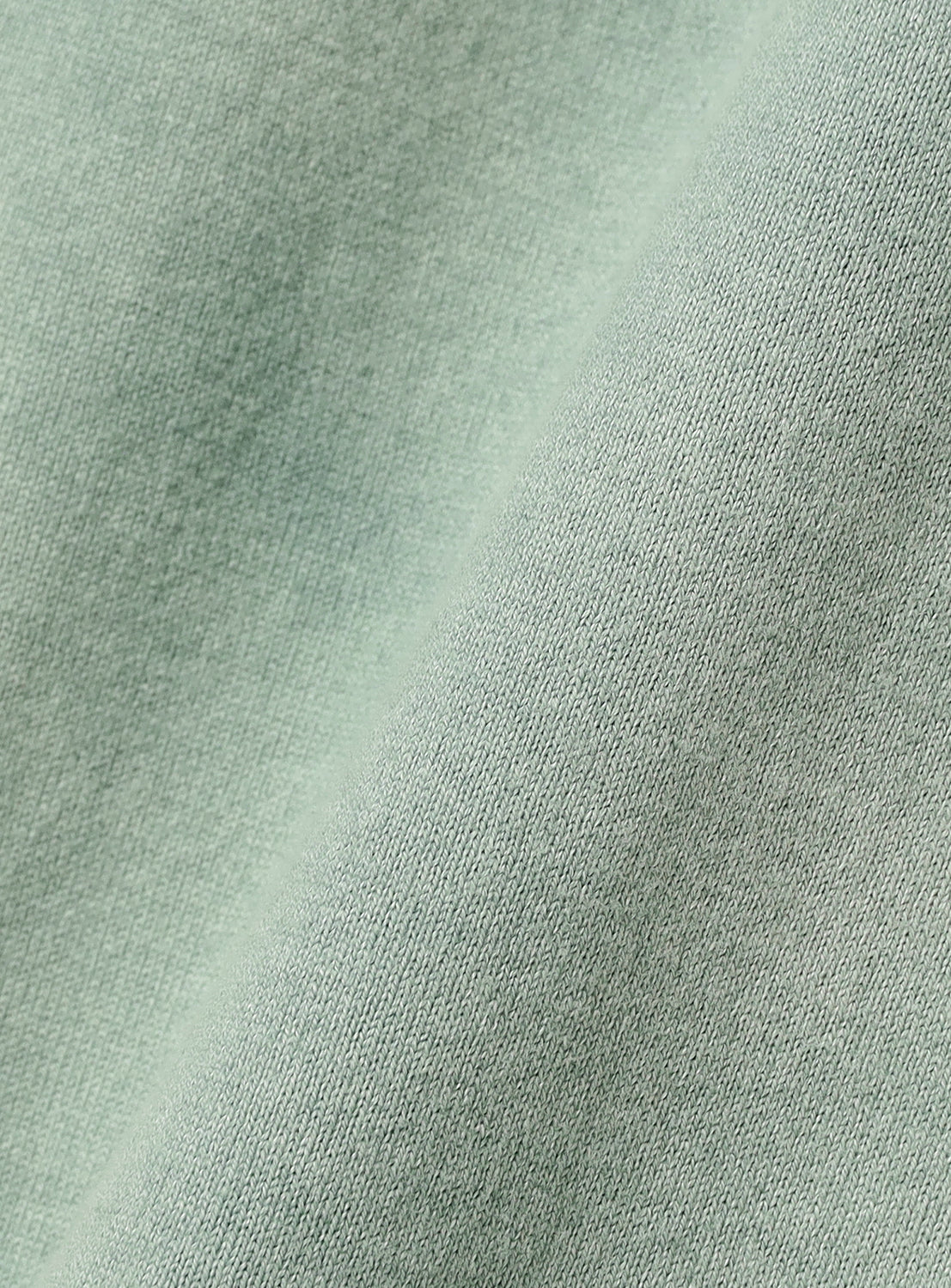 Close-up of a green fabric.