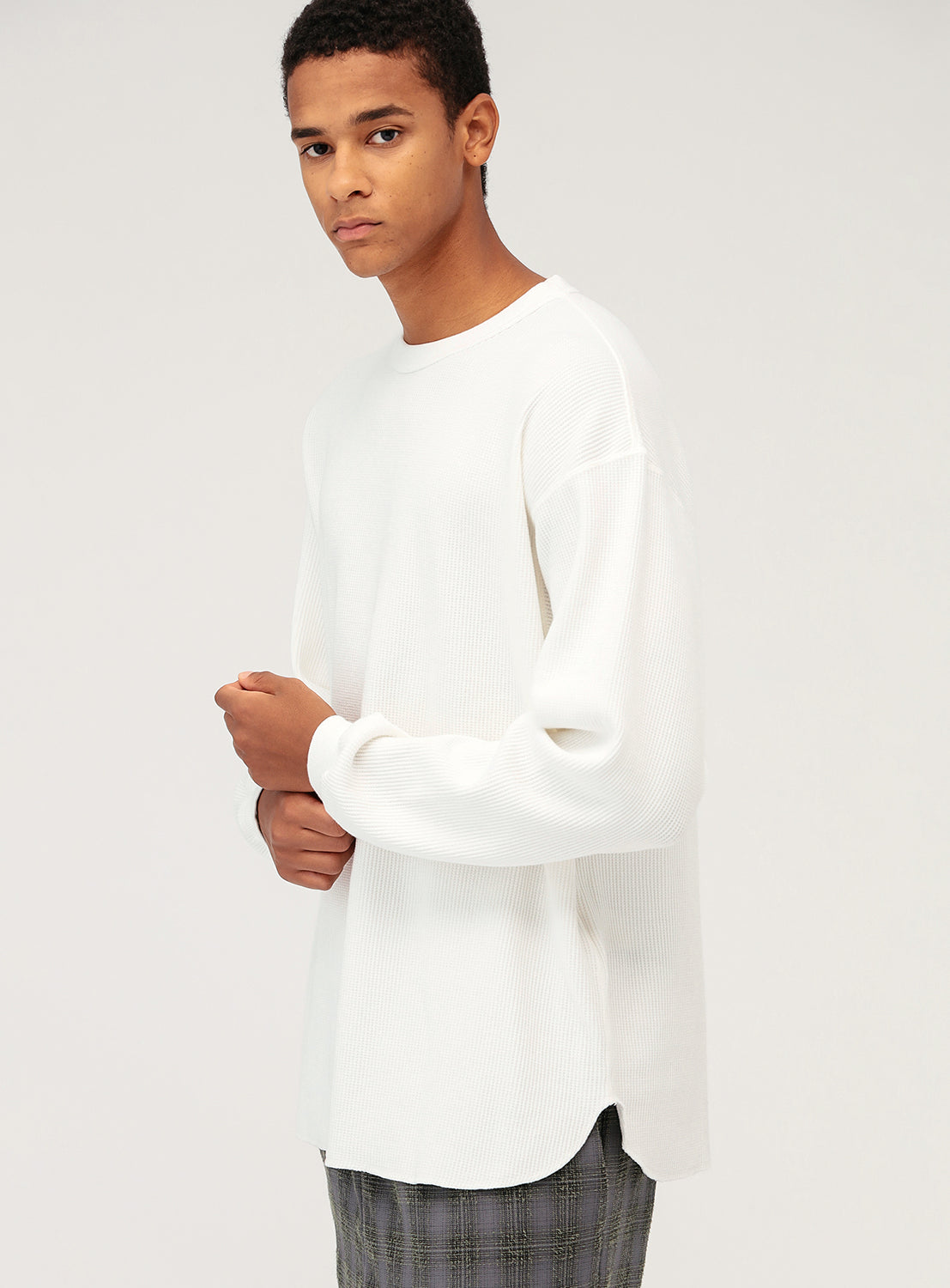 Loose Crewneck Thermal