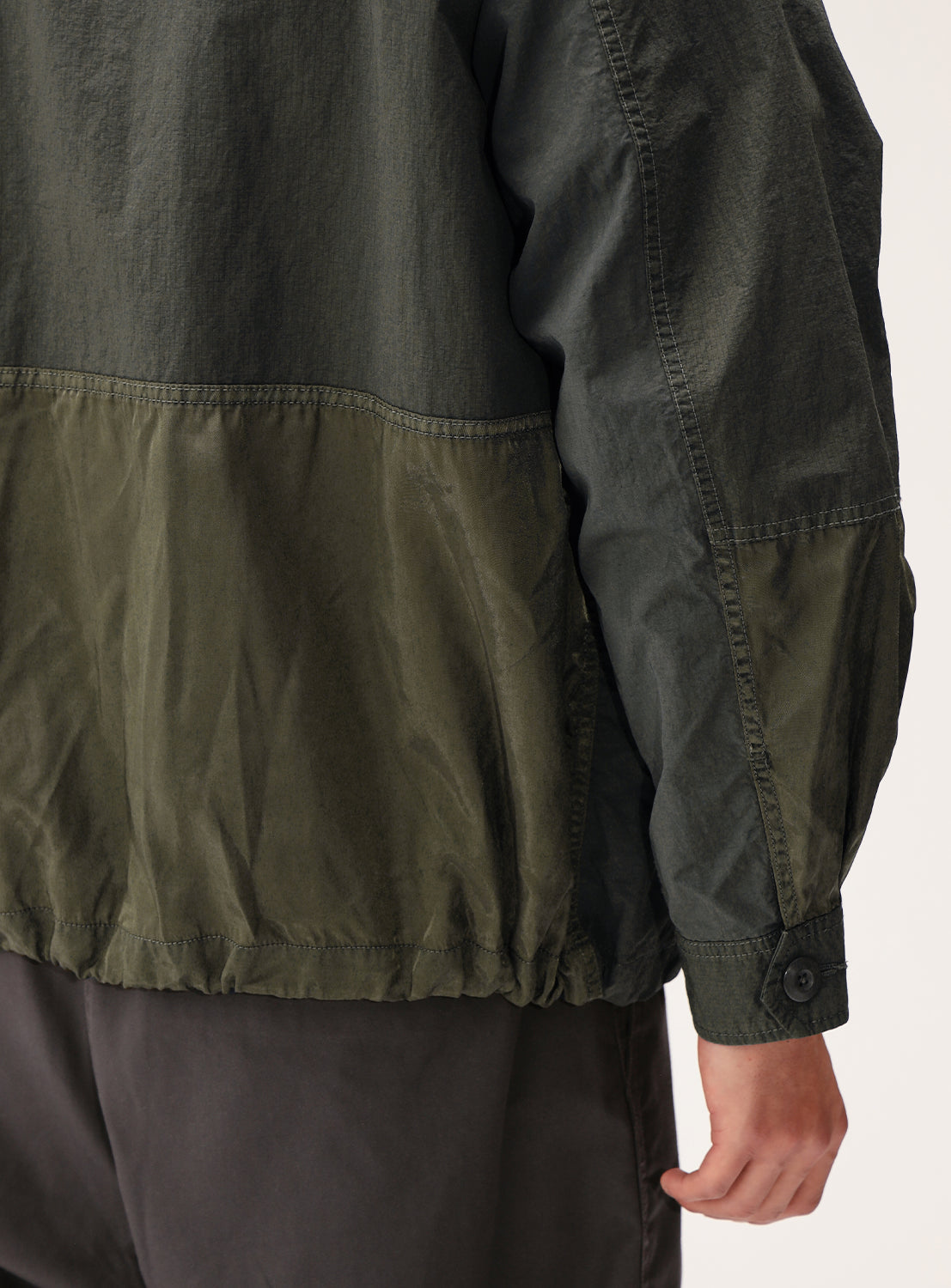 Multi-Fabric Garment-Dyed M-65 Jacket