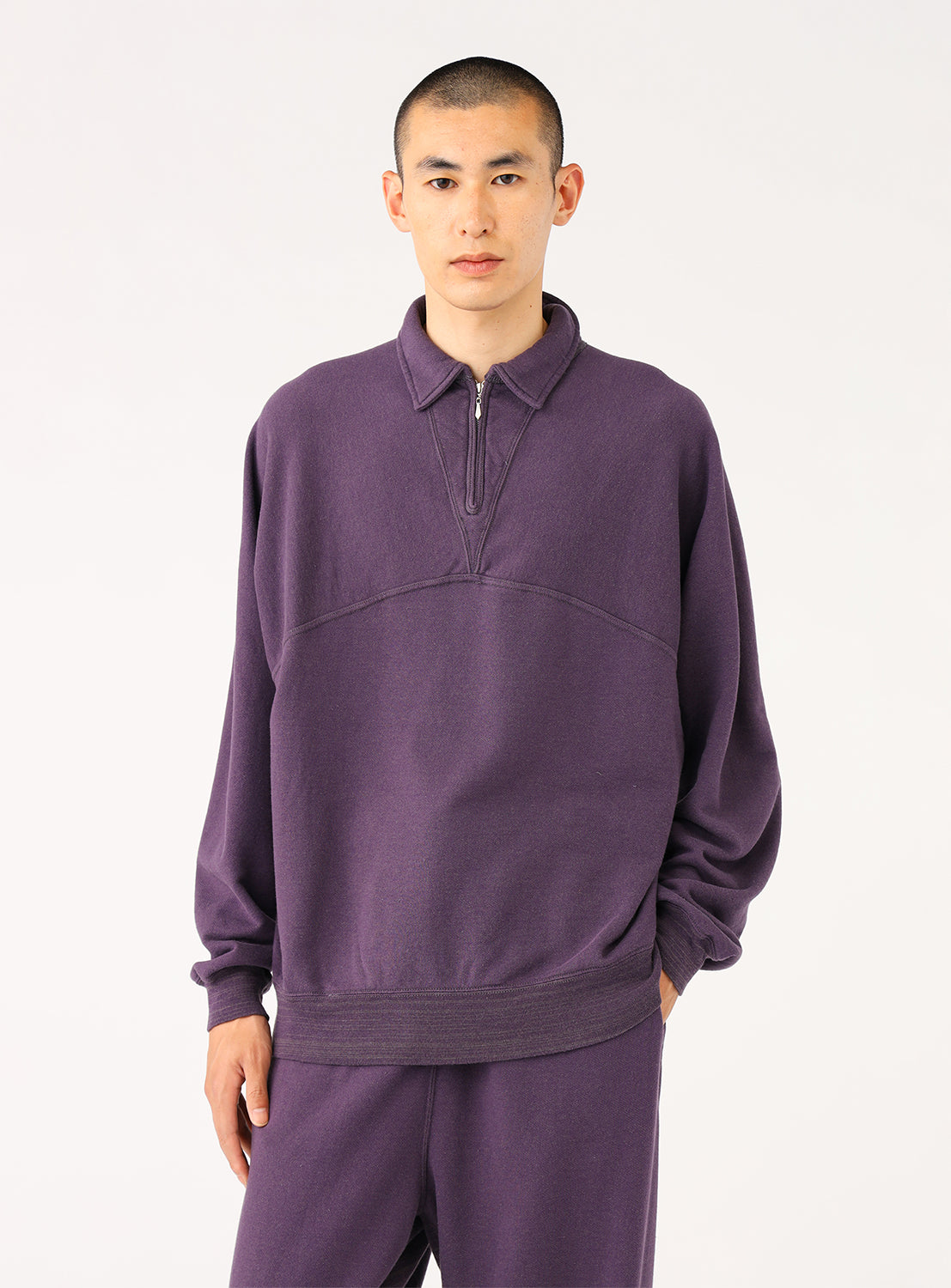 NICENESS Half Zip Pullover