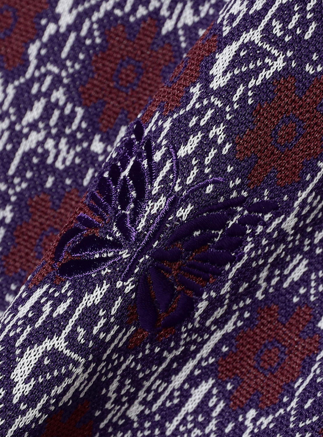 Poly Jacquard Track Jacket