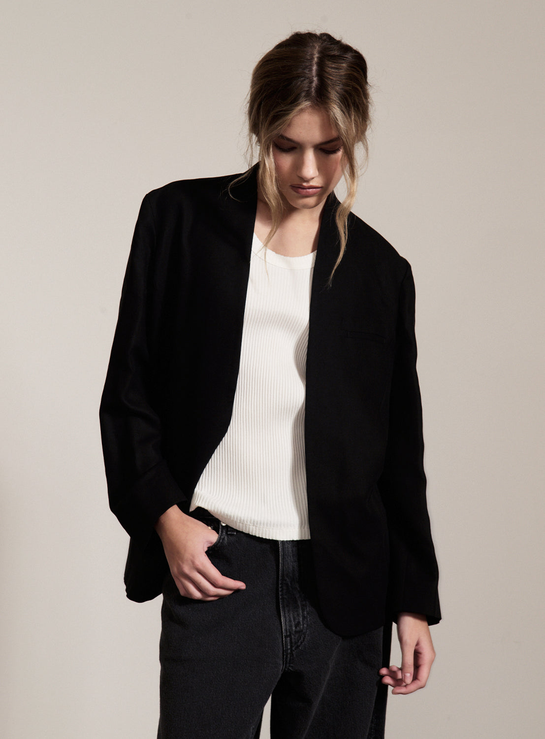 No-Collar Jacket International Gallery Exclusive