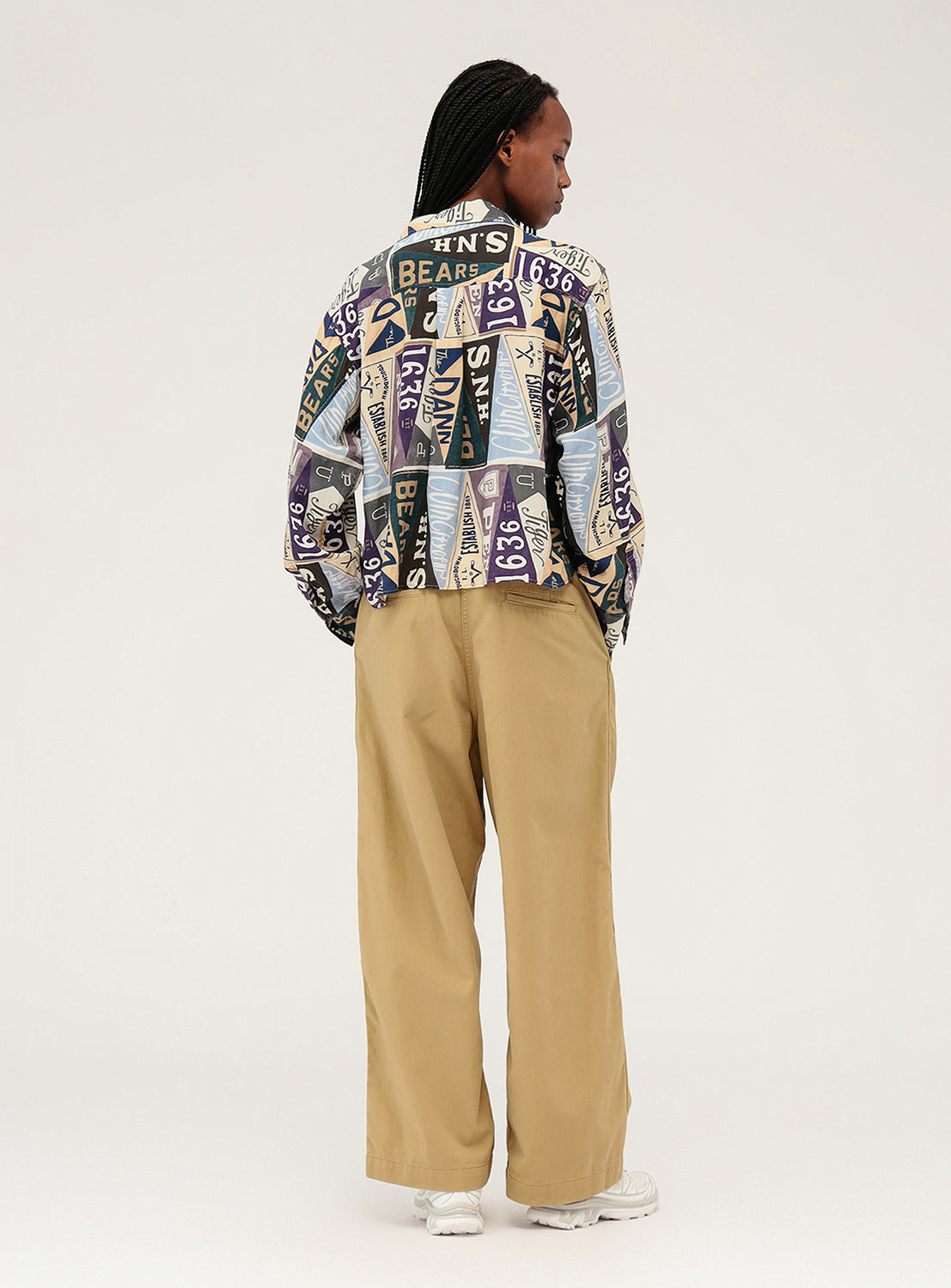 Pennant Flag Print Shirt