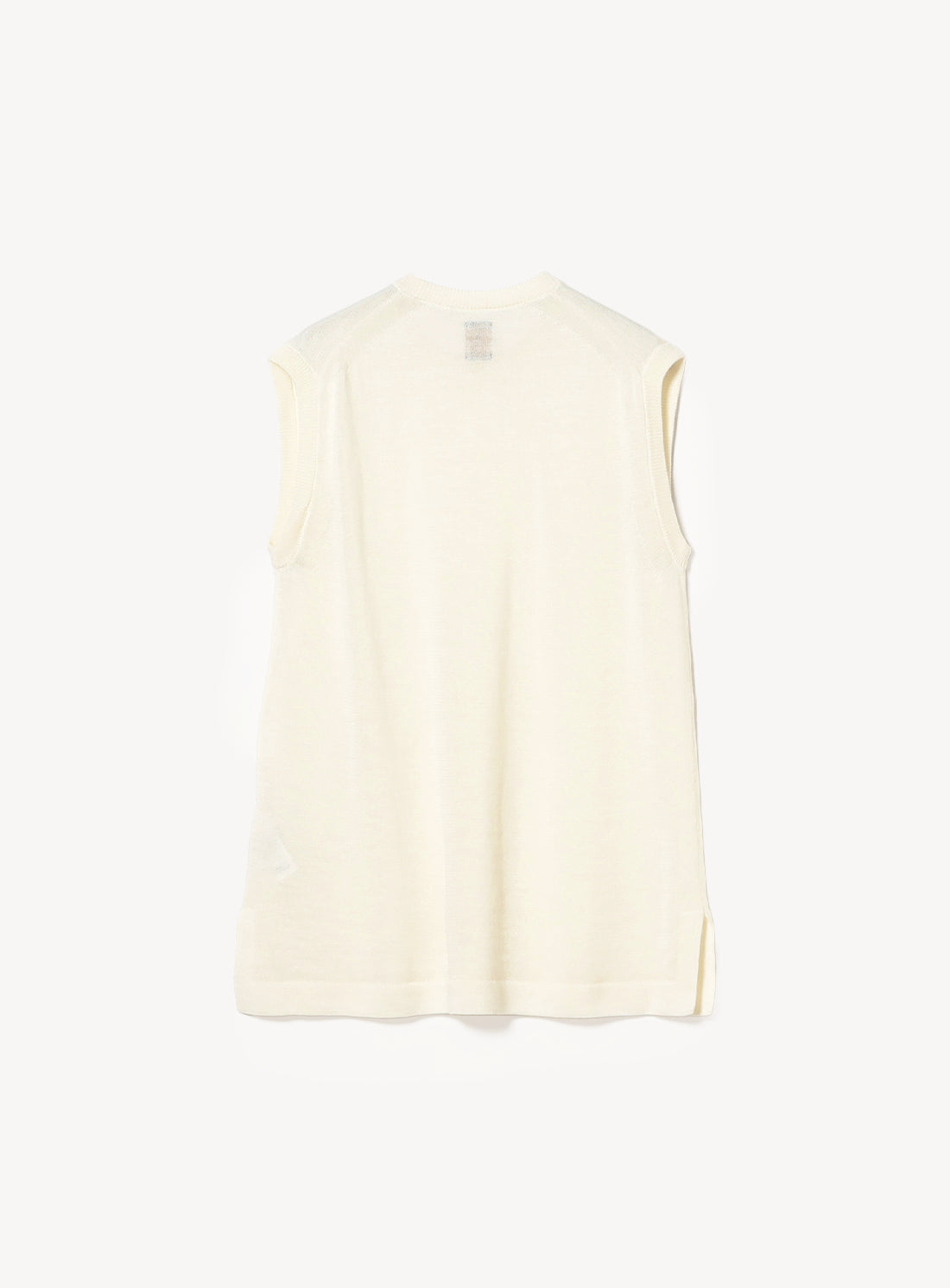 Ramie Wool Crew Vest