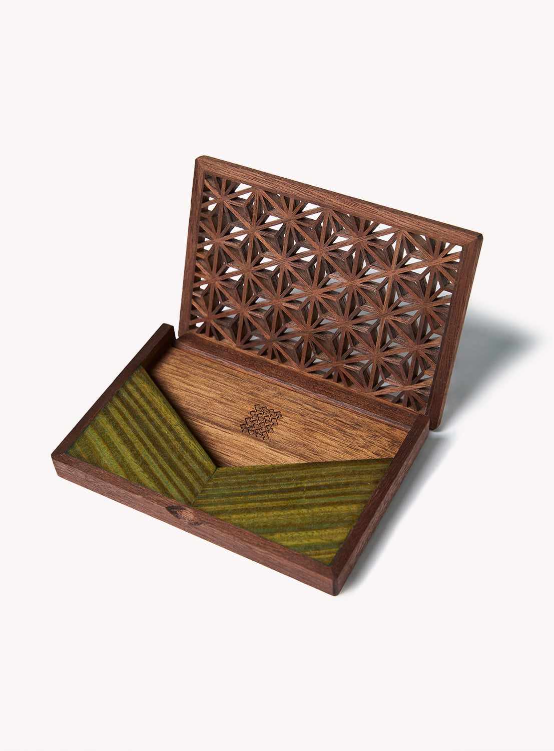 木製カードケース SP ウォルナット パロサント