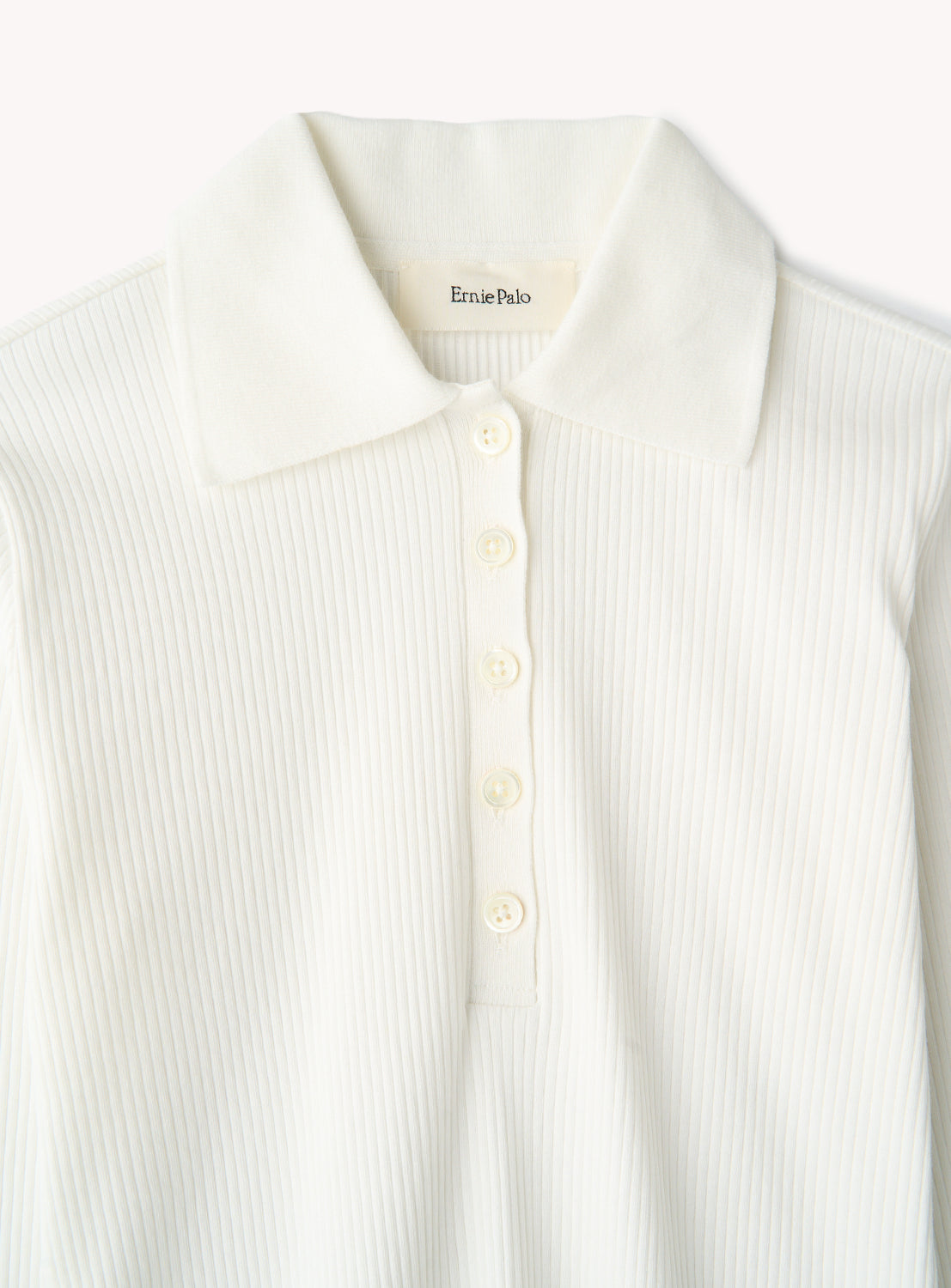 Rib Tight Polo T-Shirt