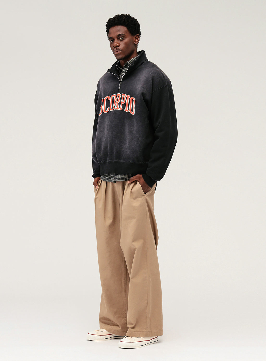 Scorpio Faded Pullover Sweatshirt