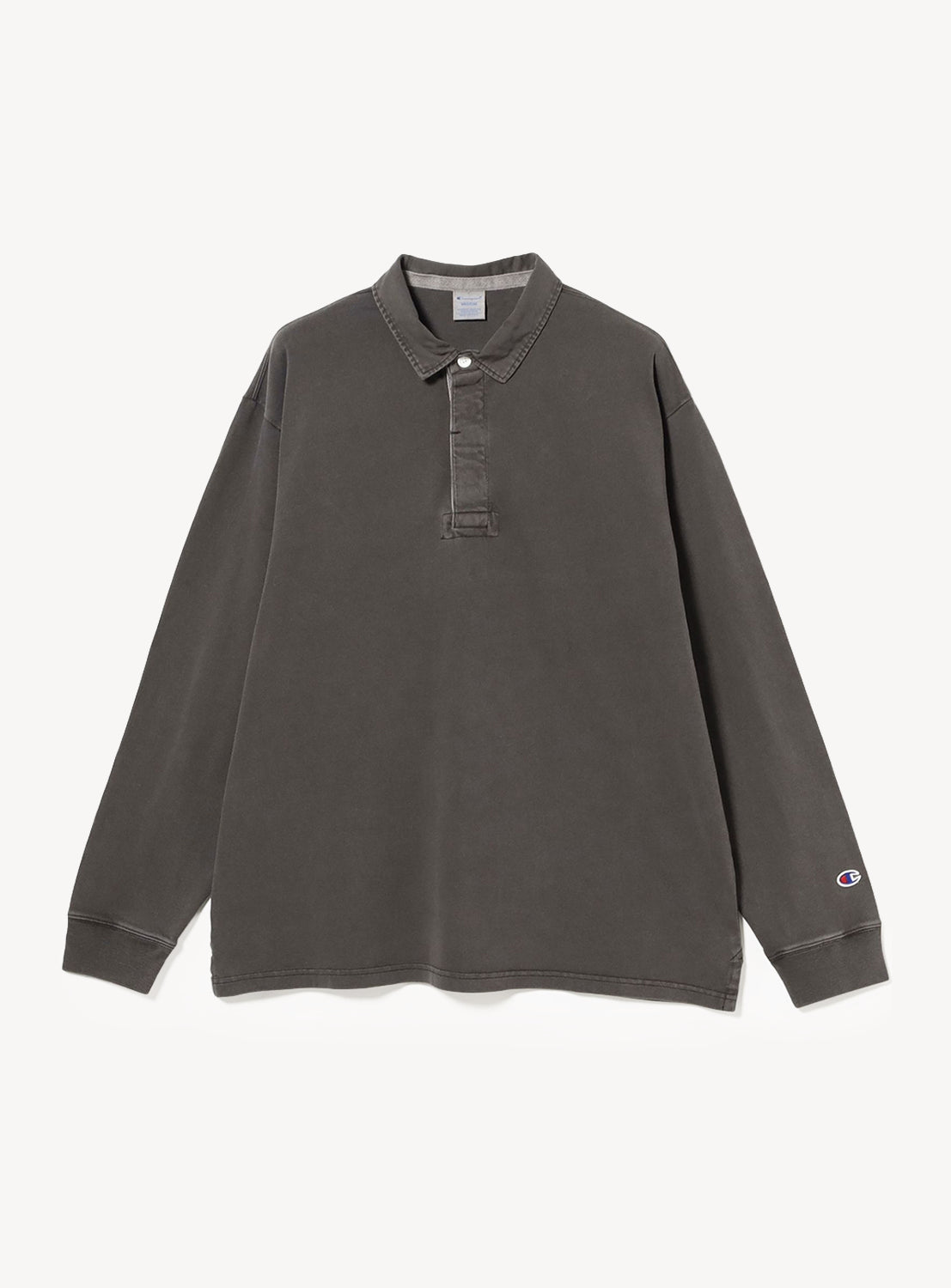 [Exclusive] BEAMS x Champion Heavyweight Pigment-Dyed Rugby Shirt