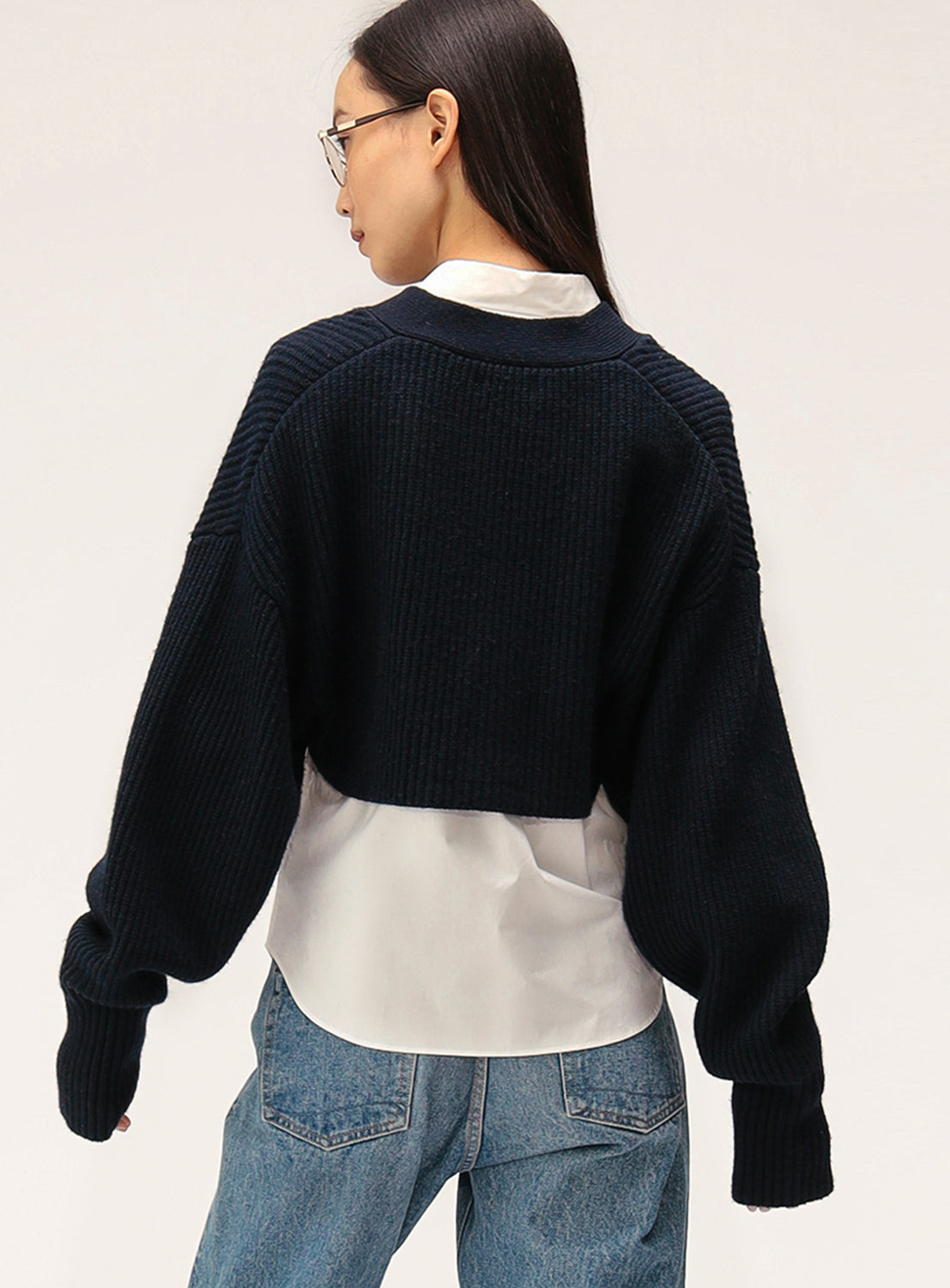 Short Lettered Cardigan