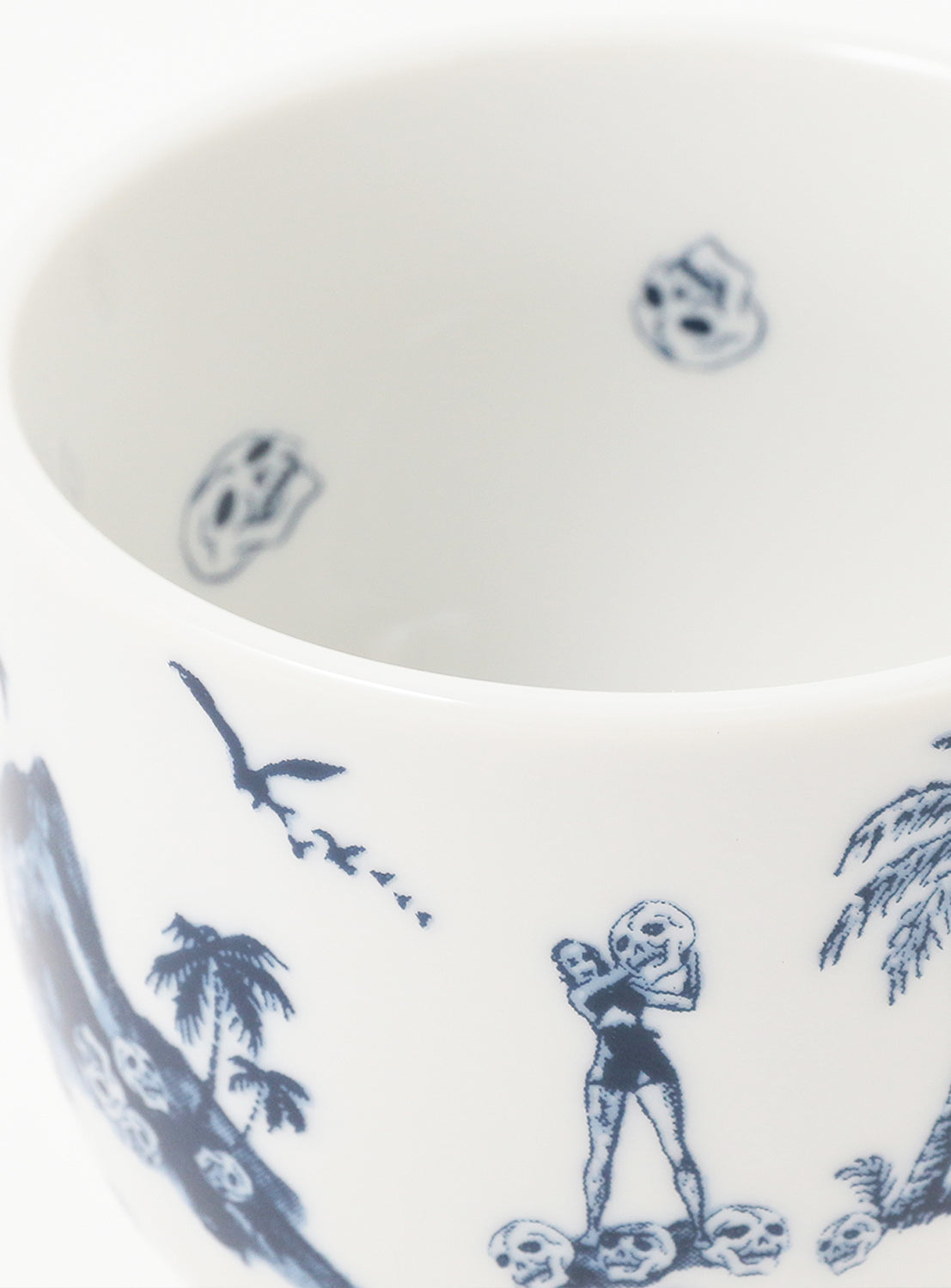 Tadanori Yokoo Skull Cup and Saucer