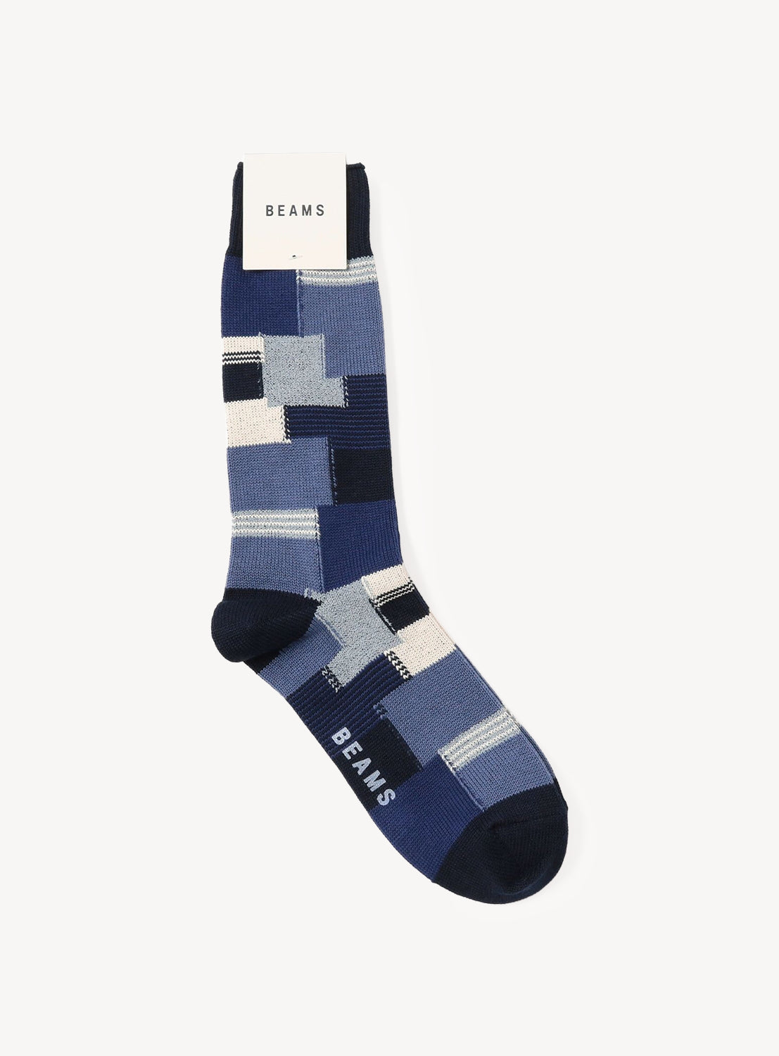 Patchwork Long Socks