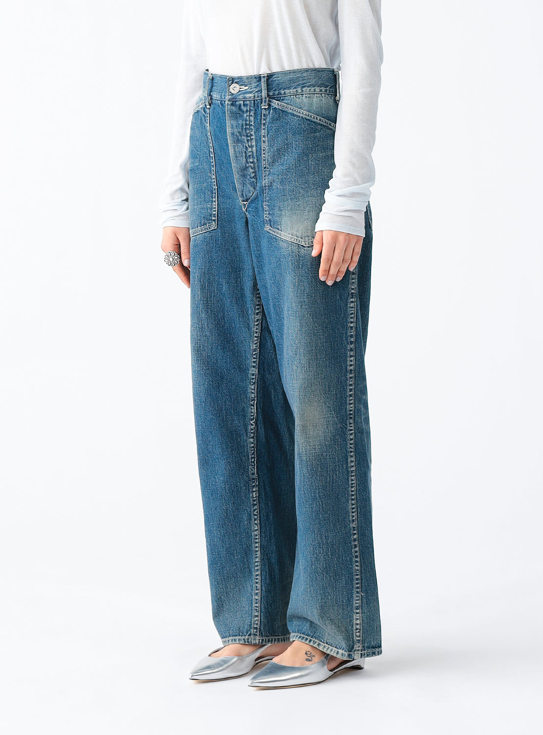 Buzz Rickson’s × BEAMS Exclusive] Buzz Rickson's x BEAMS Boy Denim Pants