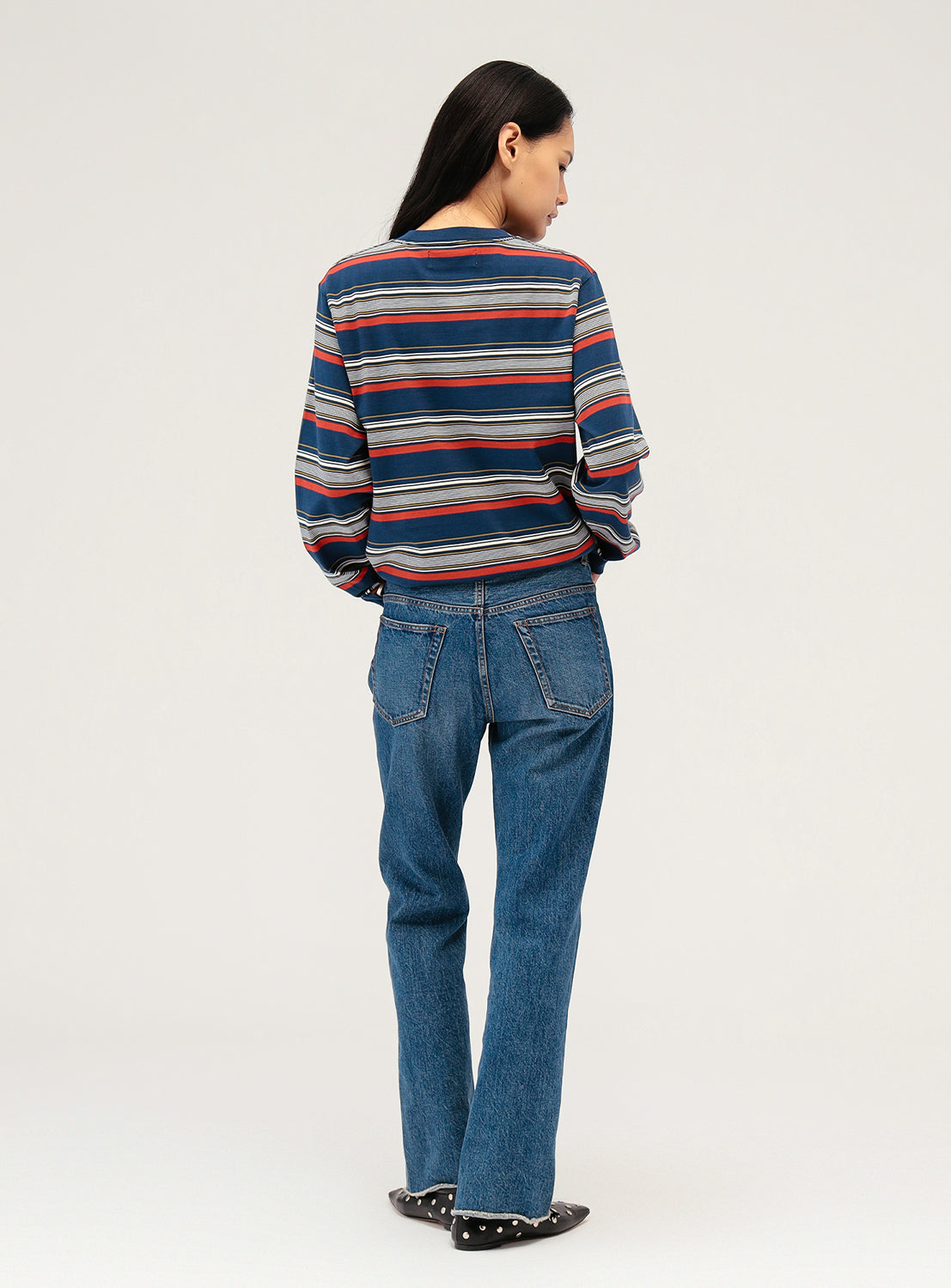 Striped Long Sleeve T-Shirt