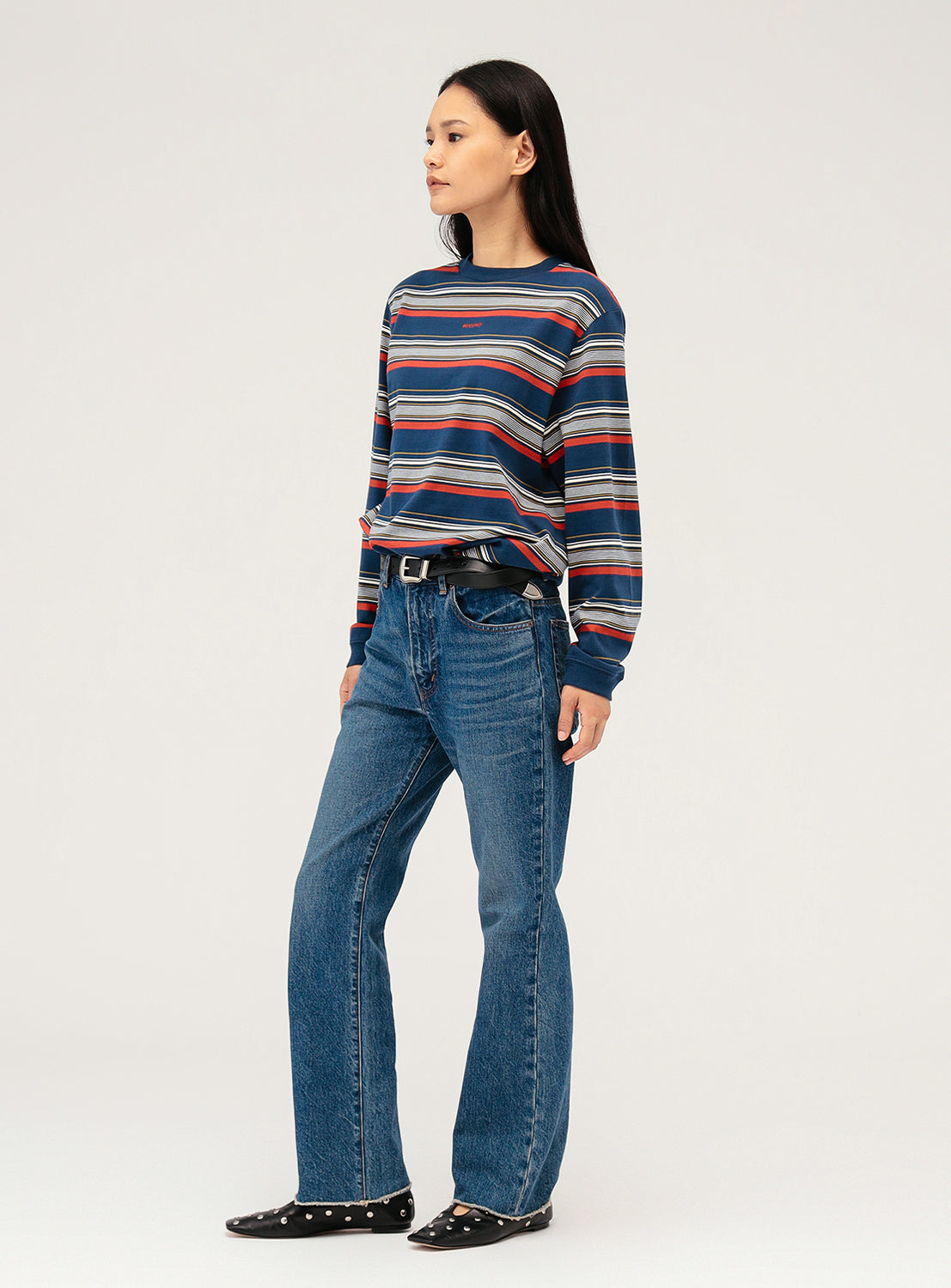Striped Long Sleeve T-Shirt