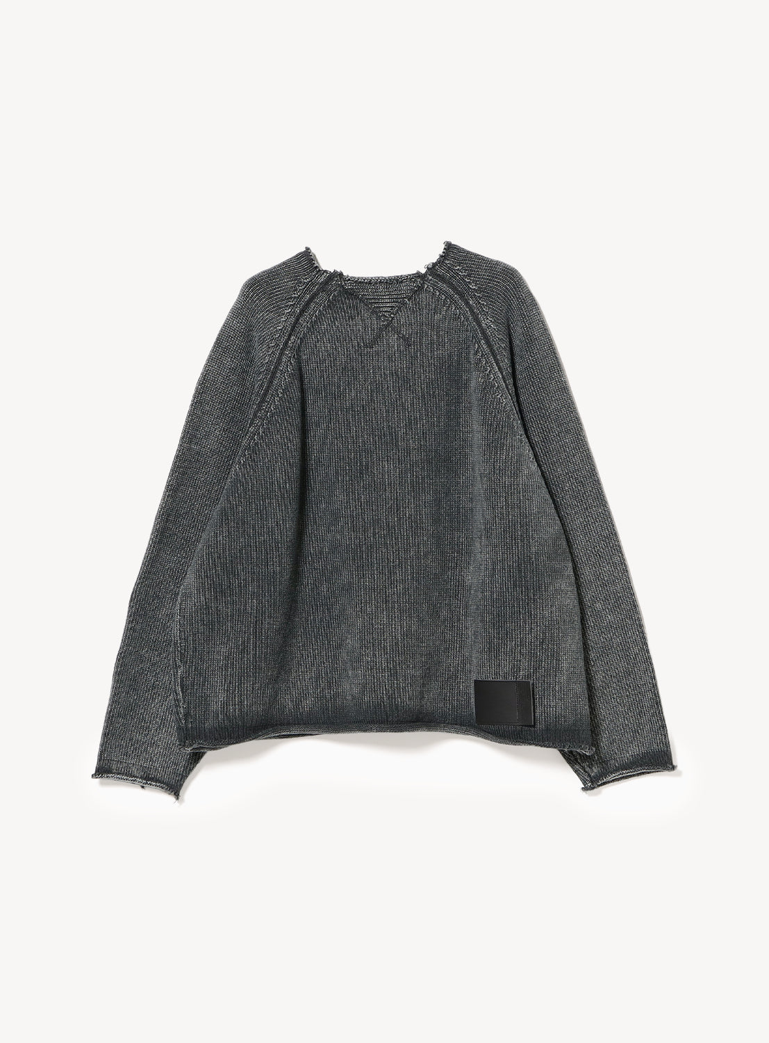 Vintage Washed Pullover Knit Sweater