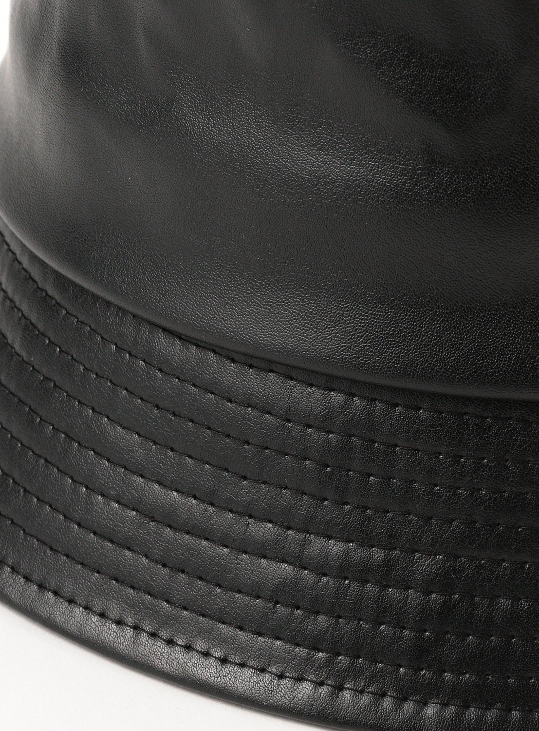 Synthetic Leather Hat