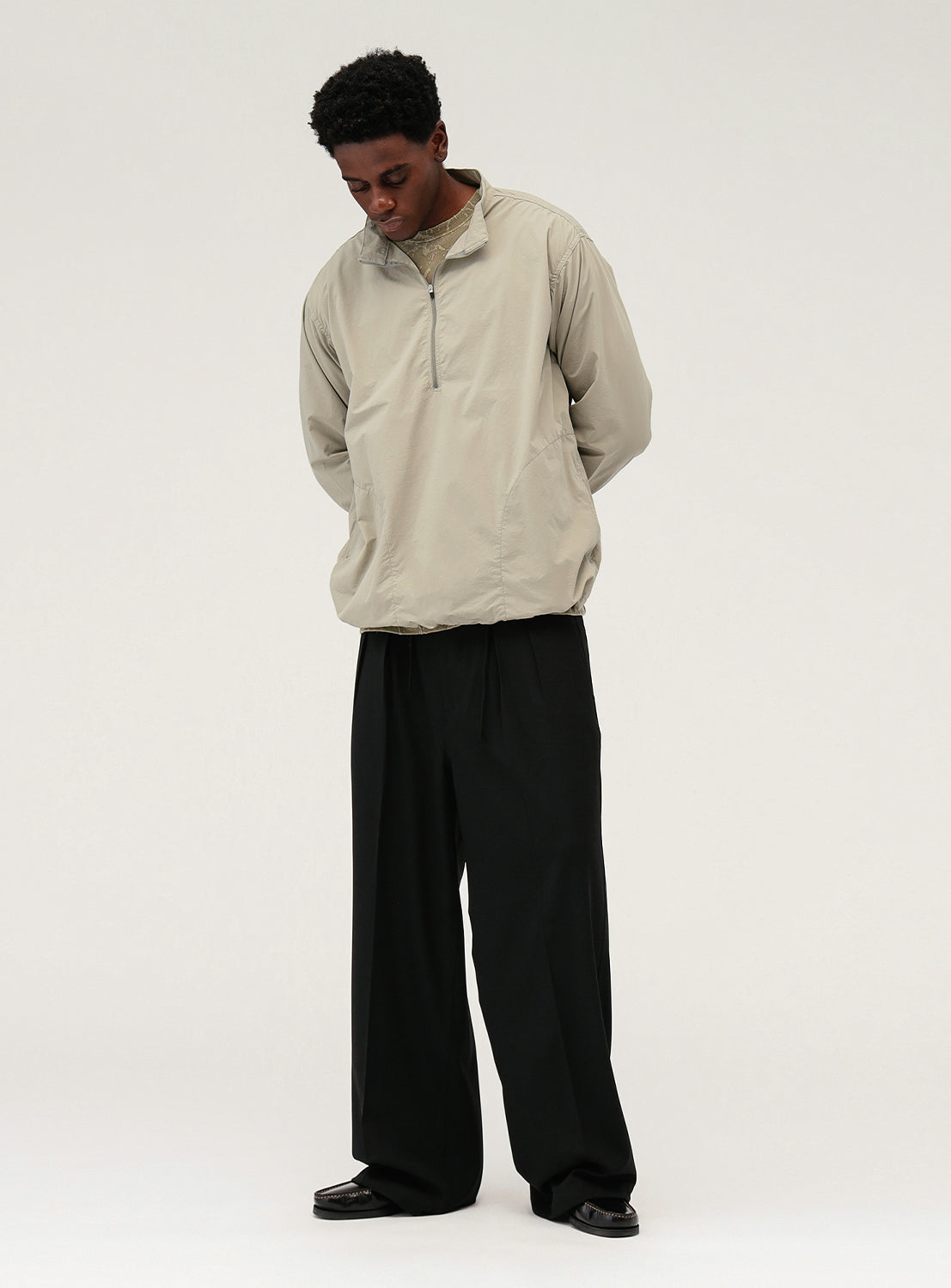 Water-Repellent Pullover Shirt