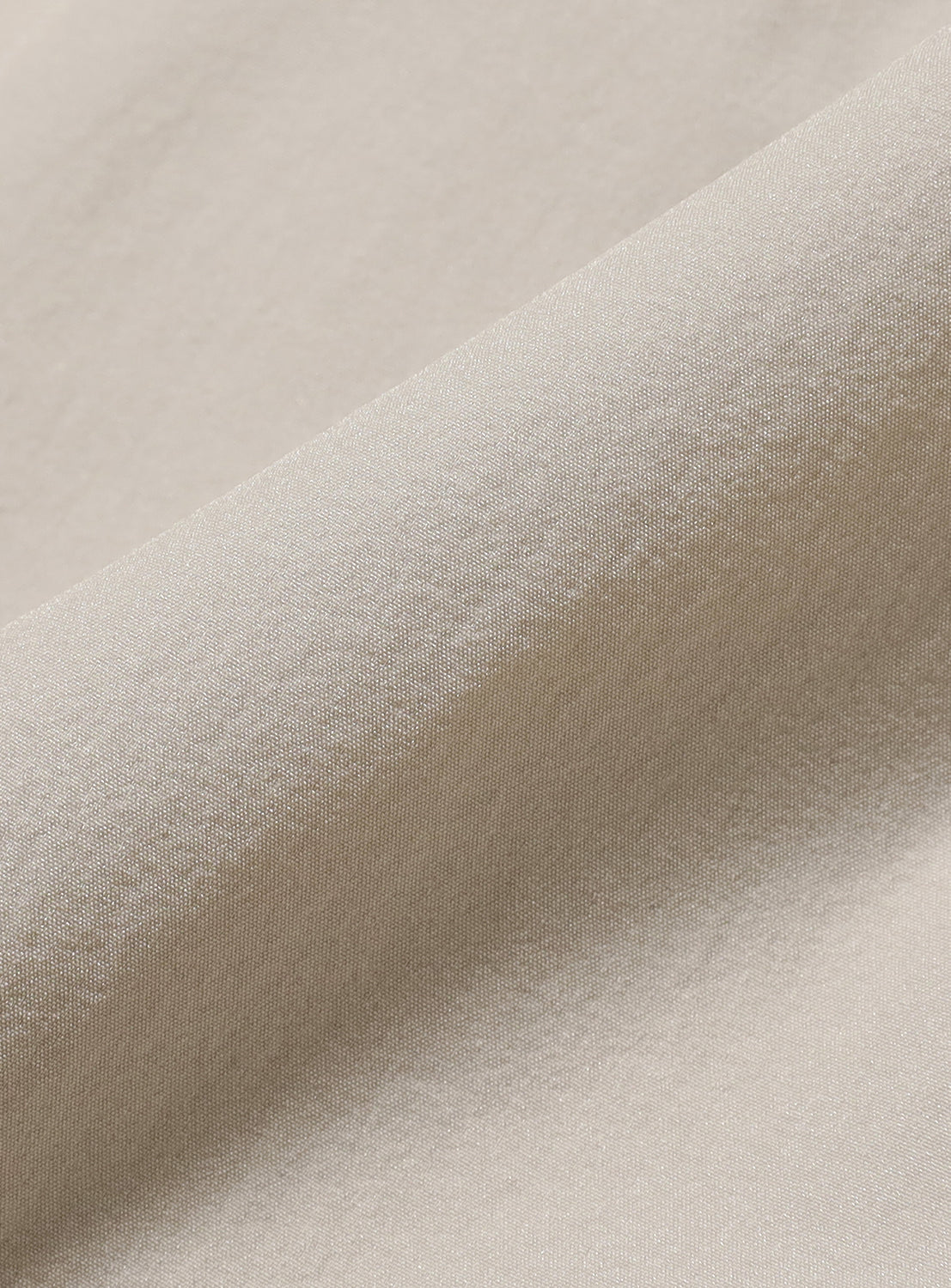 light grey fabric, revealing a smooth fabric
