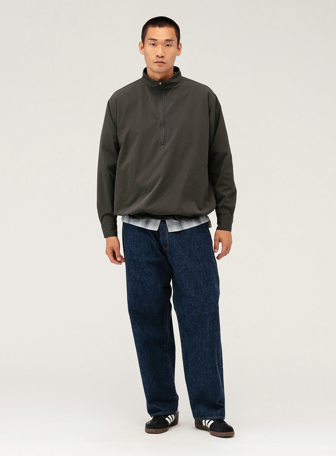 Water-Repellent Pullover Shirt