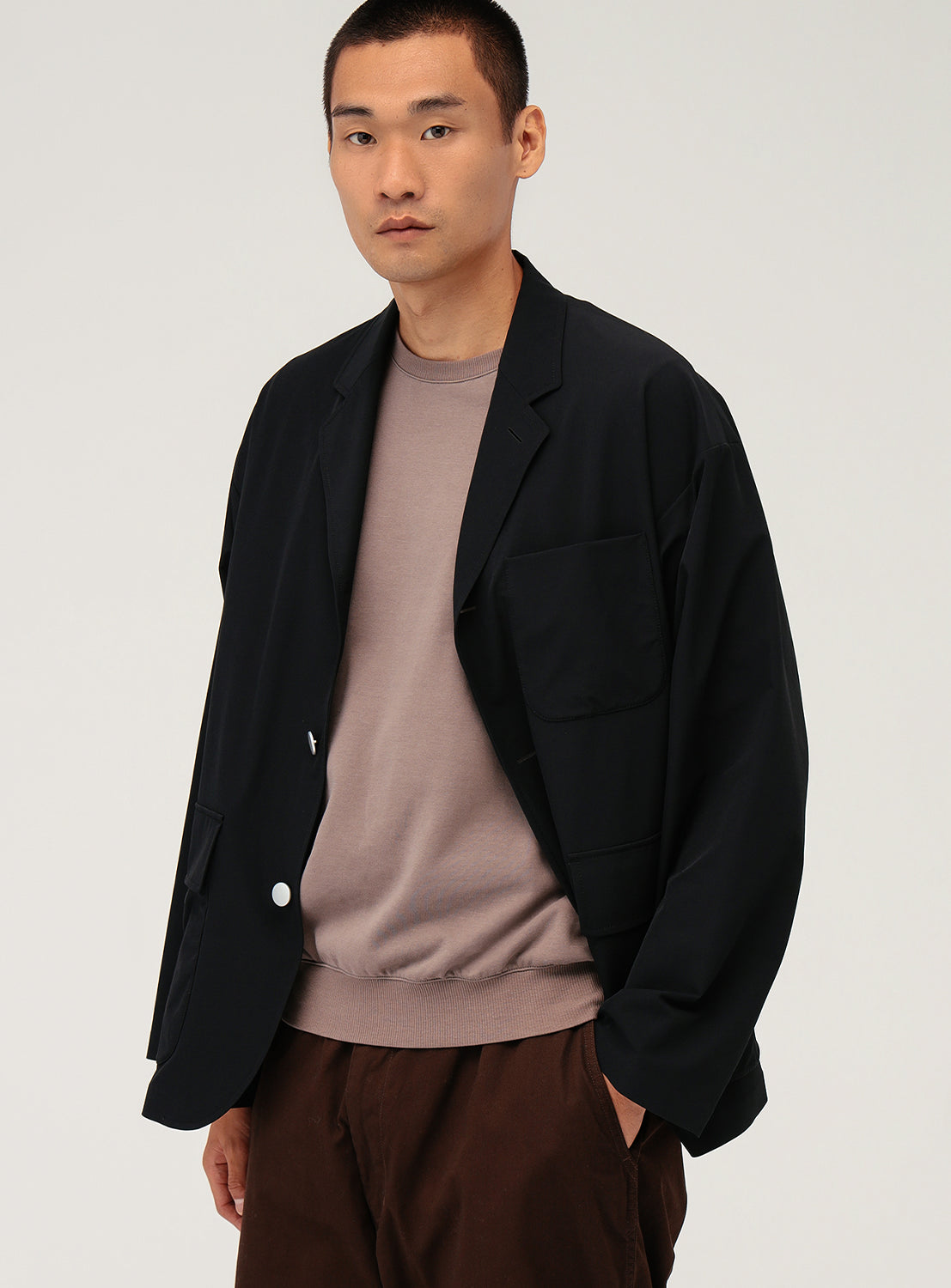 Water-Repellent Tech Blazer