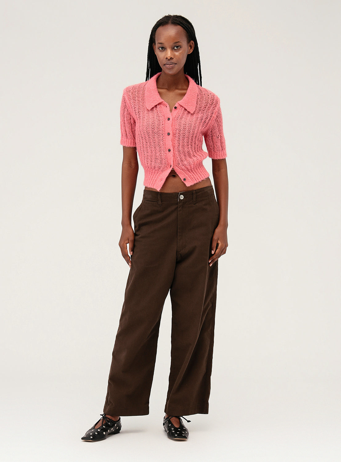 Wide Chino Pants