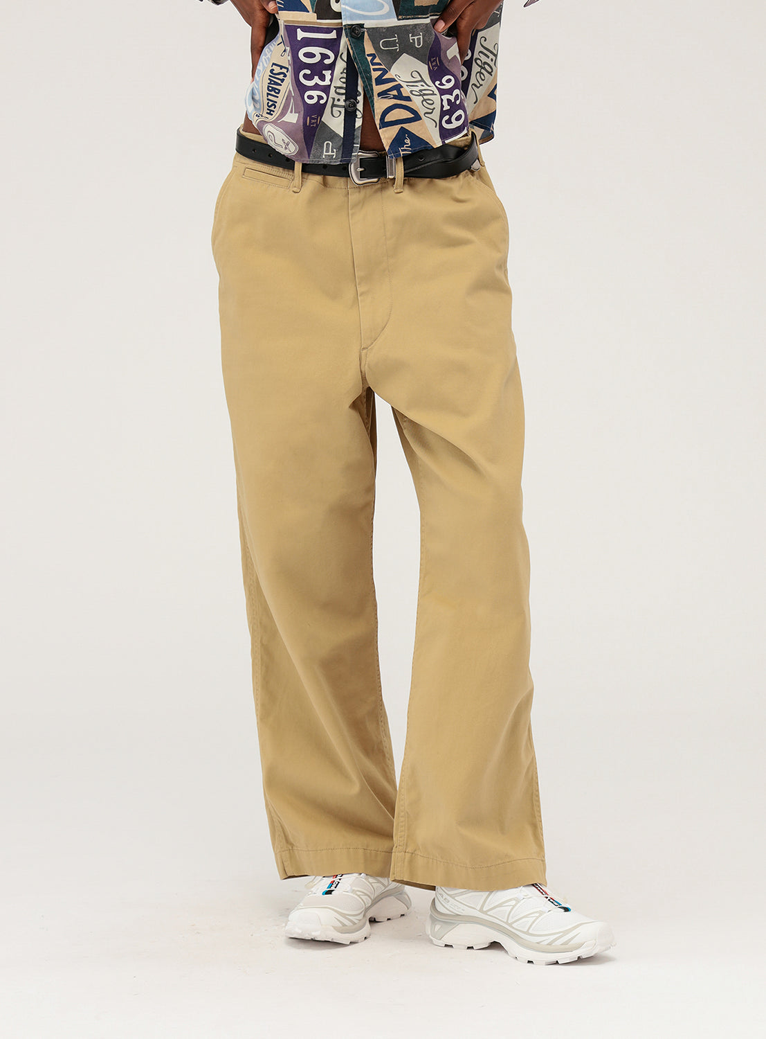 Wide Chino Pants