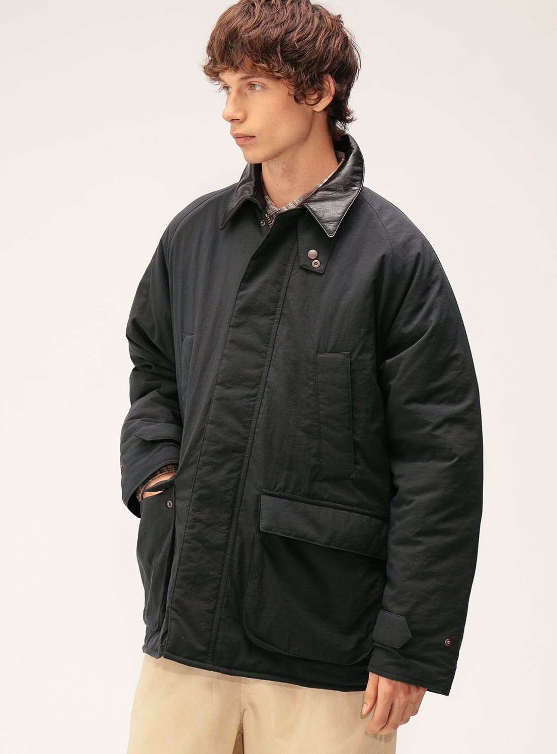 Wide Fit Padded Field Coat