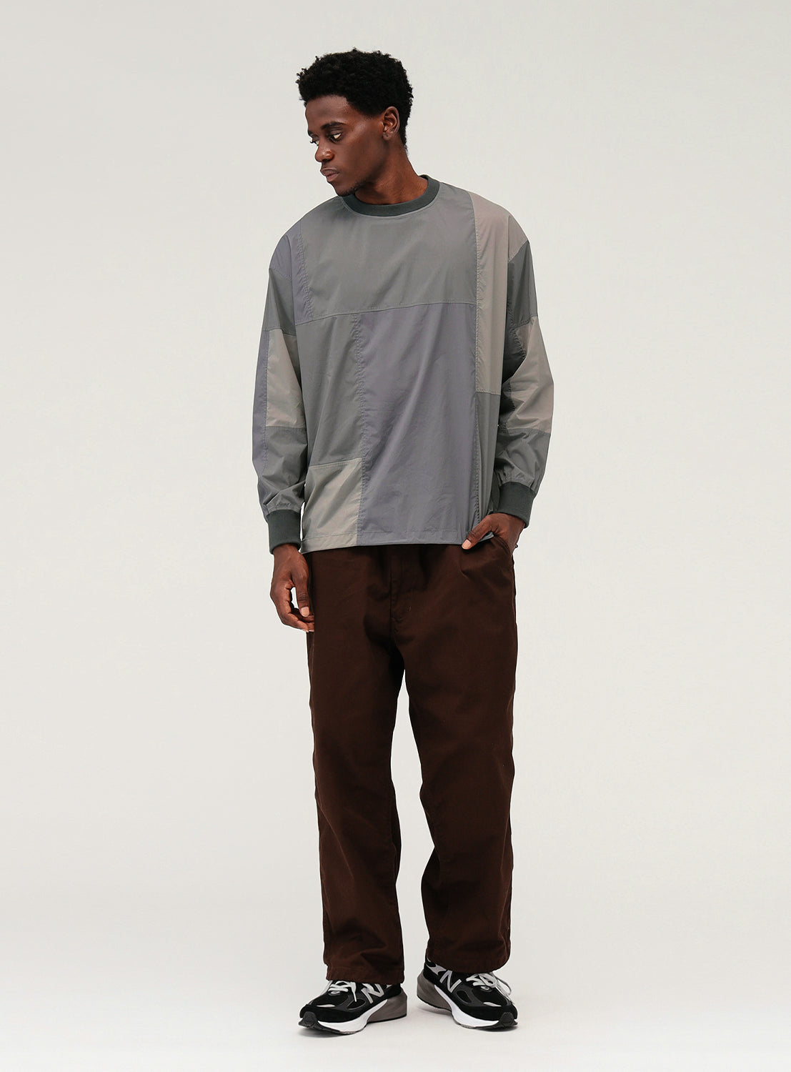 Wide Fit Patchwork Tee