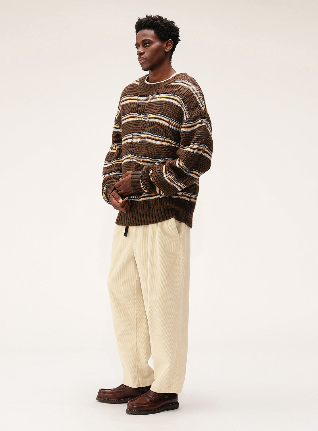 Wide Taper Corduroy Pants