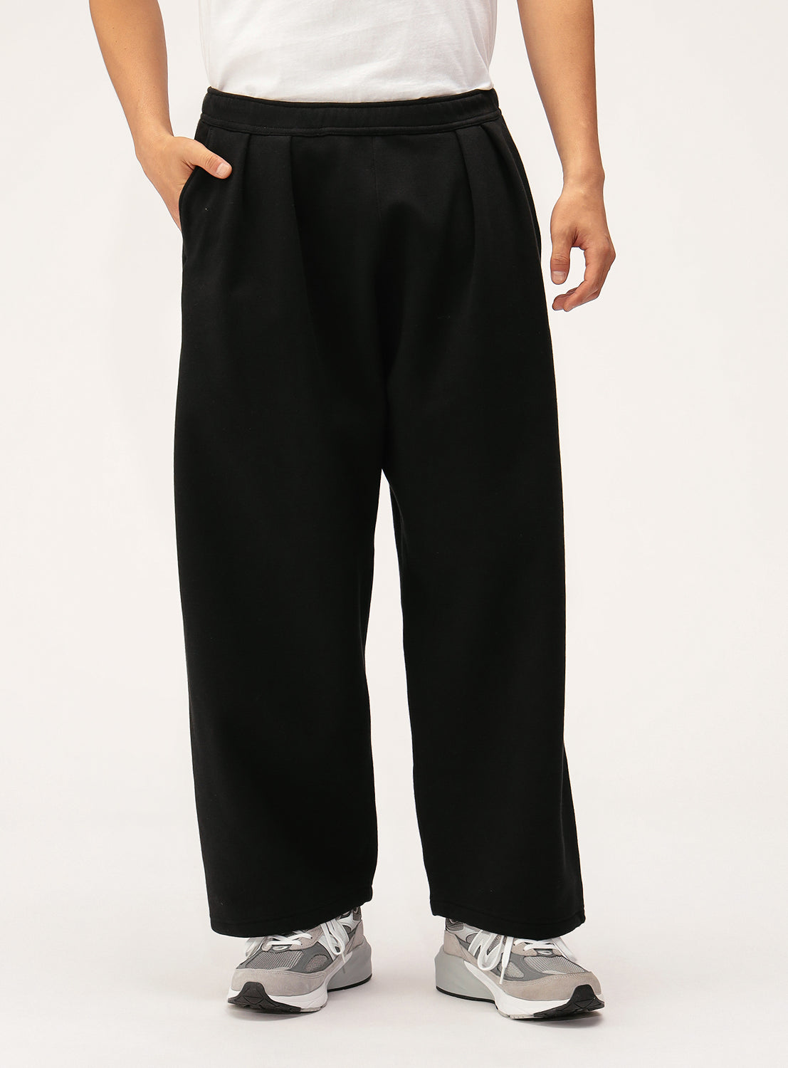 Wide Windstop Sweatpants