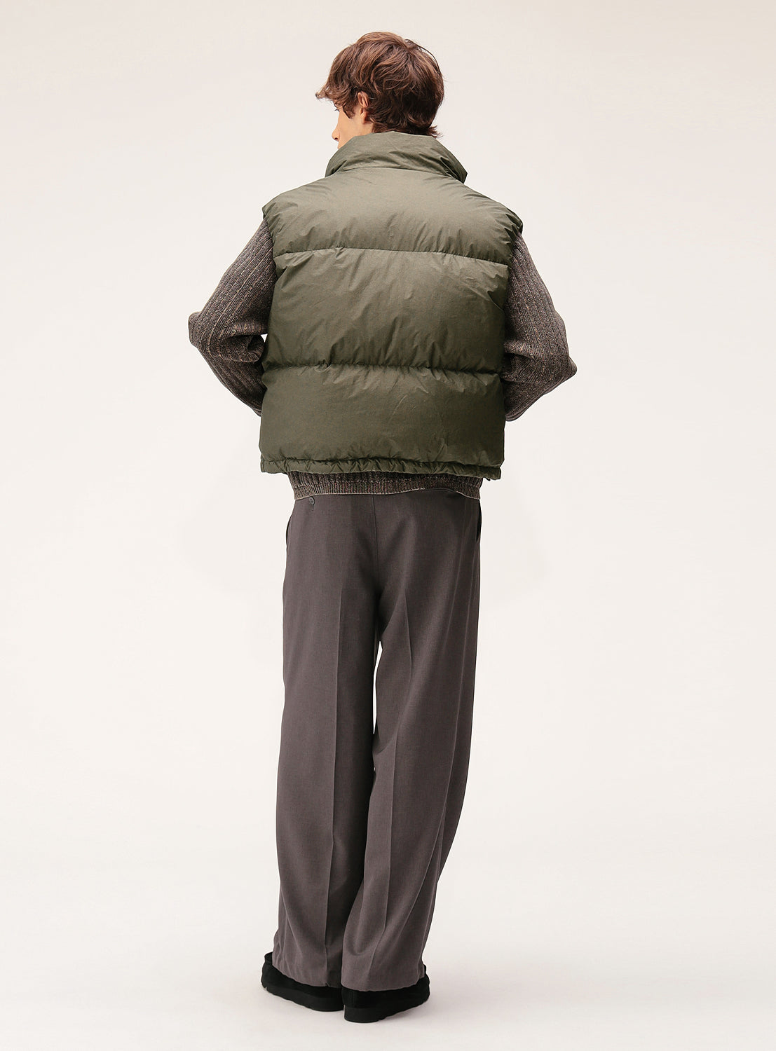 Wide Fit Faded Down Vest