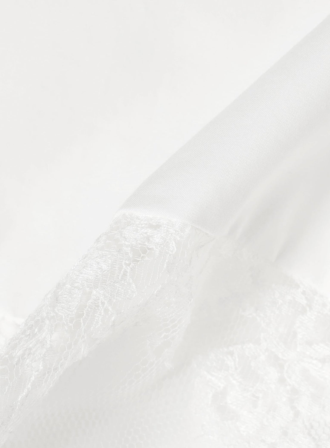 Lace Back Panel Shirt