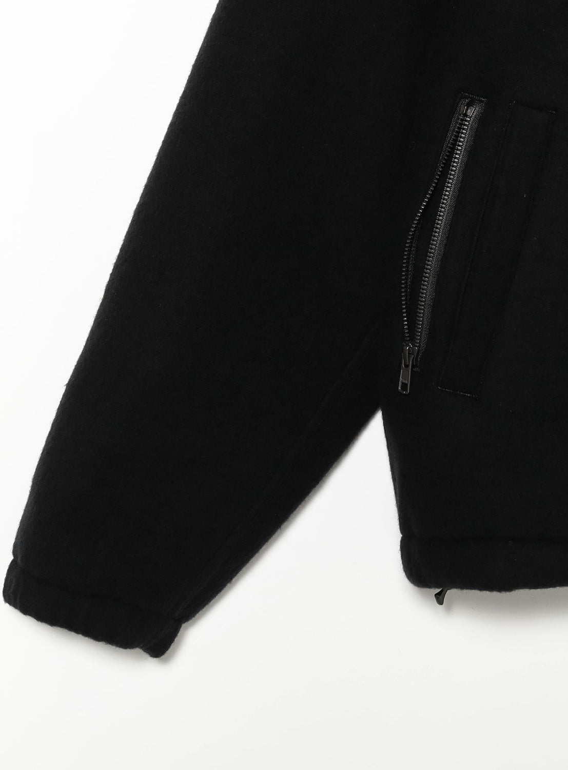 the A - Wool Fleece Windstop Coach Jacket