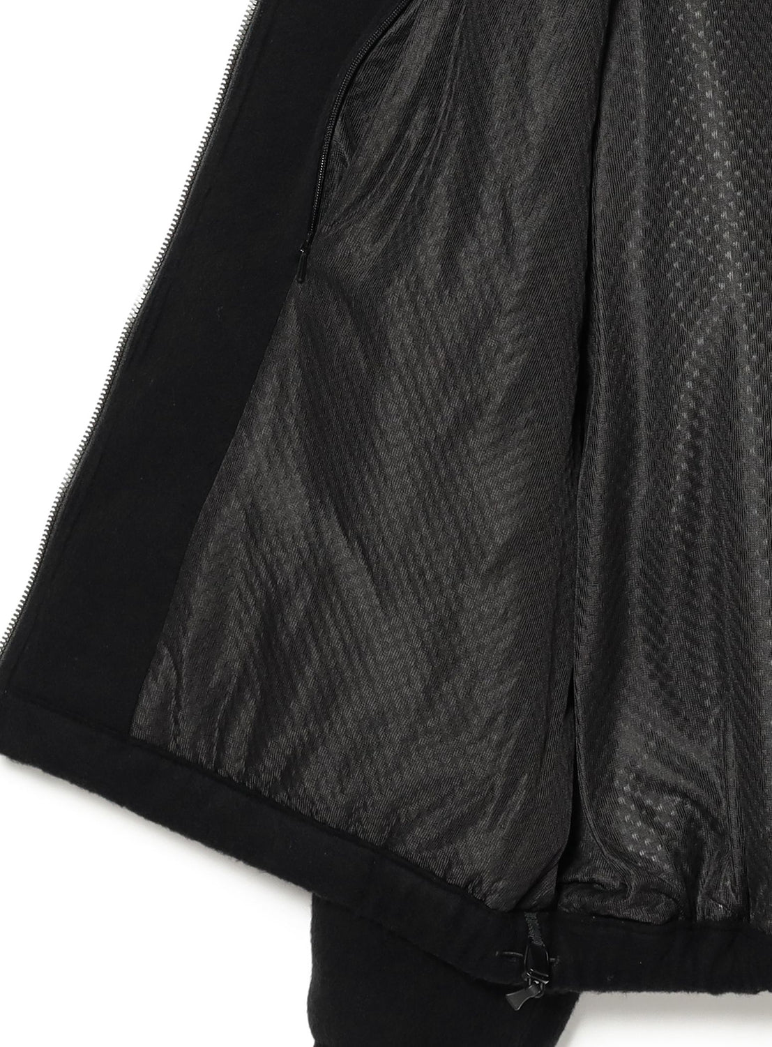 "the A" Wool Fleece Windstop Coach Jacket