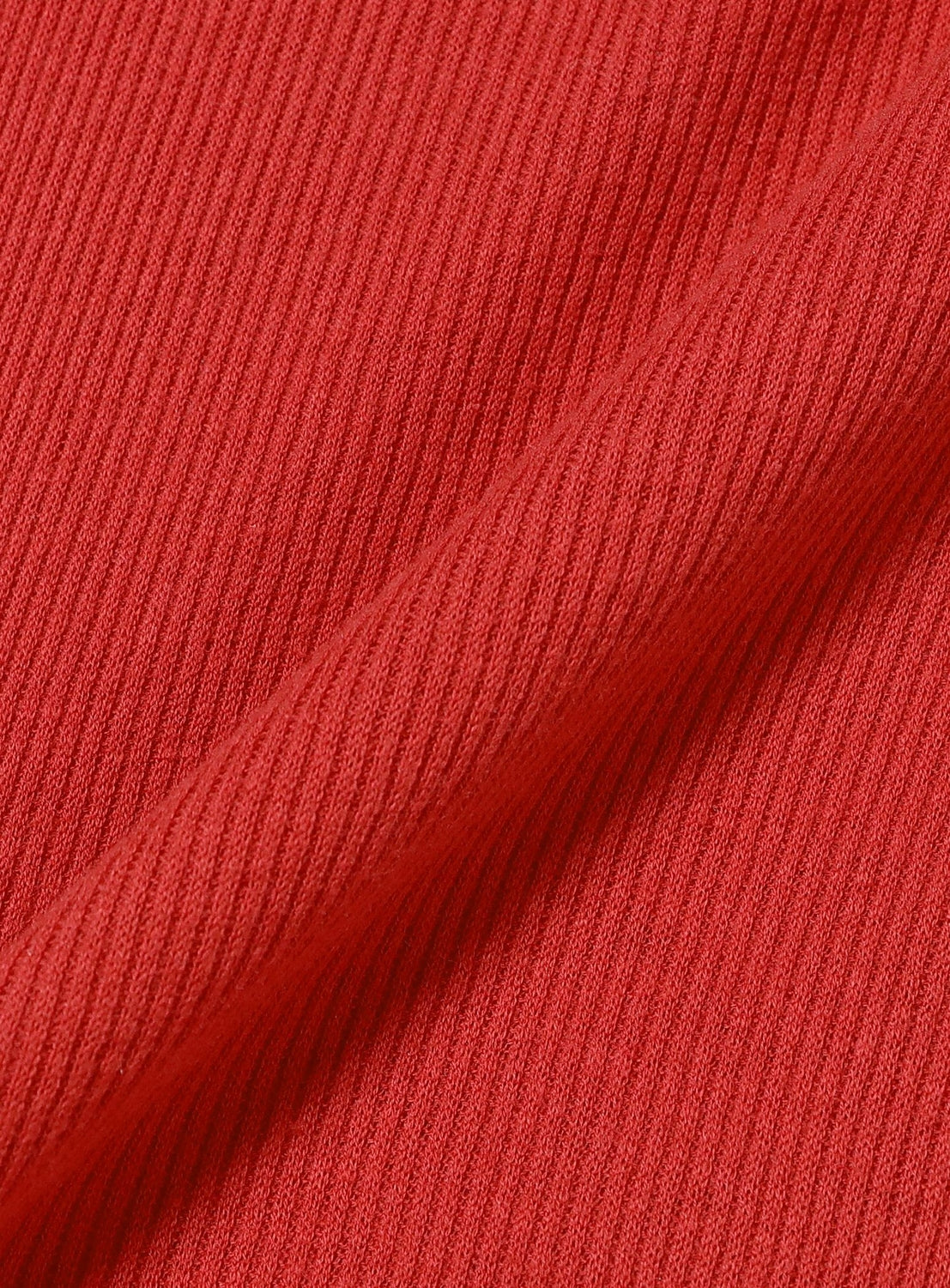 Minimalist Ribbed Cotton Tee