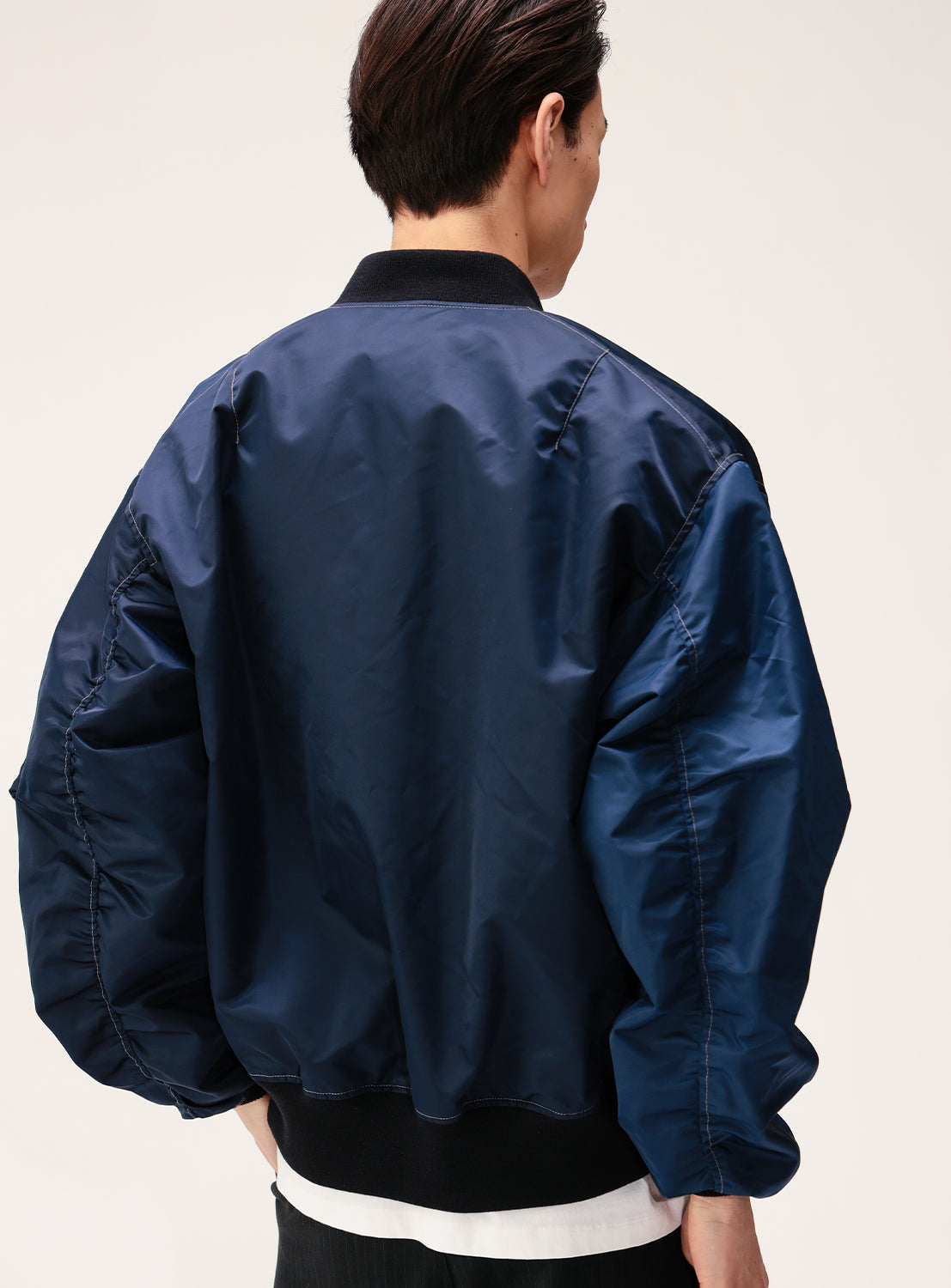 Crazy Pattern Wide Fit MA-1 Jacket